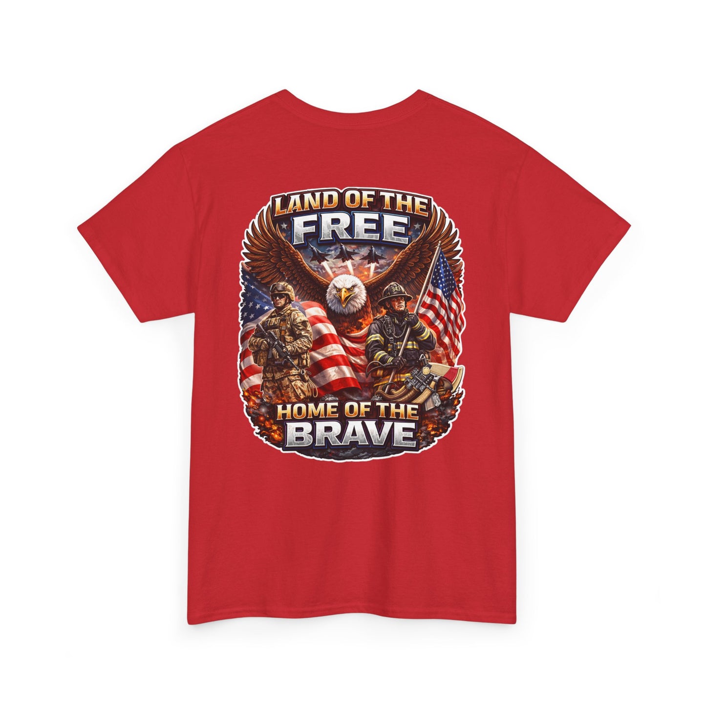 Land of the Free, Home of the Brave Eagle T-Shirt
