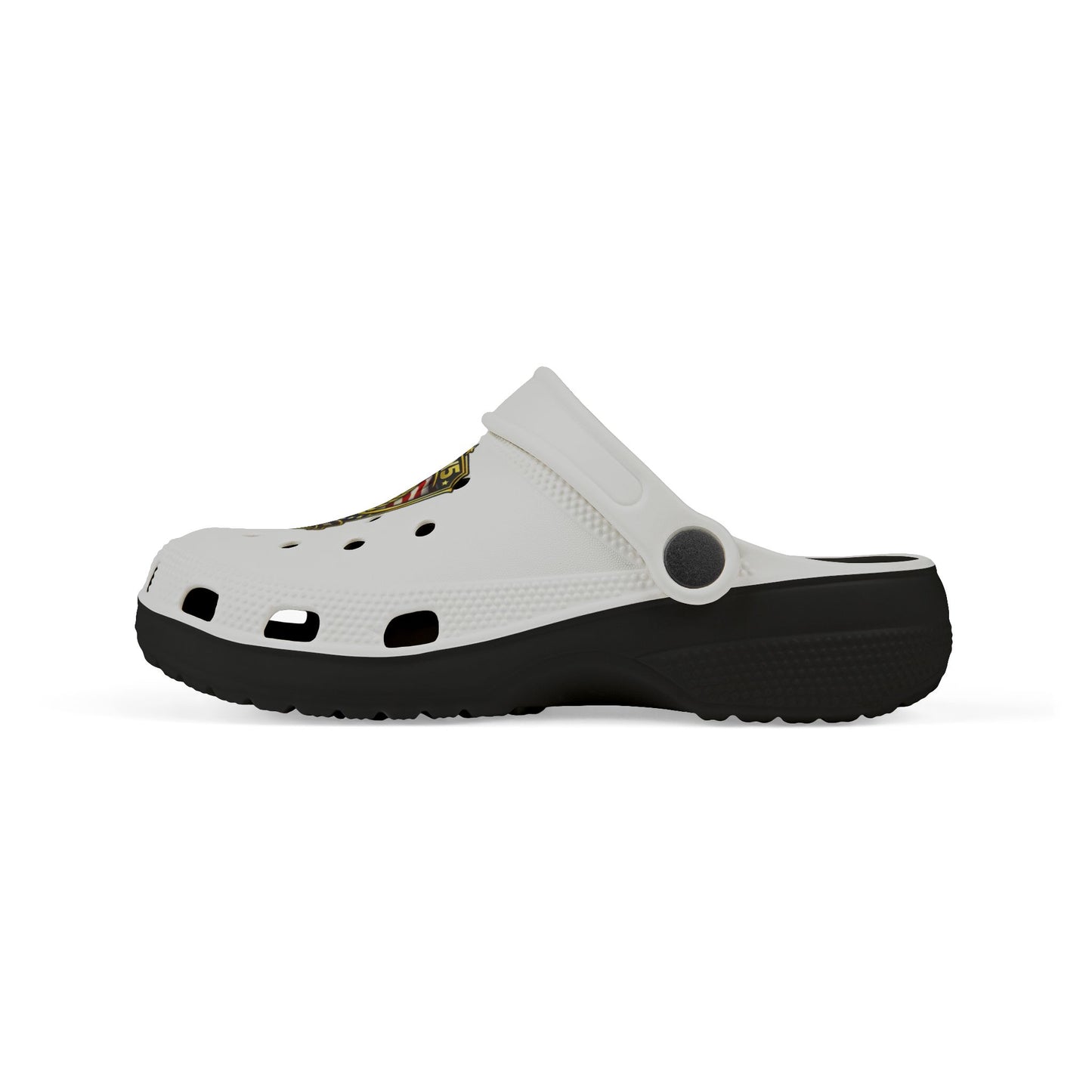 Kids Foam Clogs — Patriotic 'Legends' Badge Print
