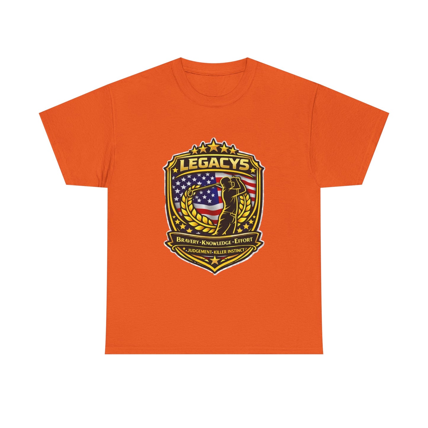 Golf - Male Silhouette Legacy Shield T-Shirt