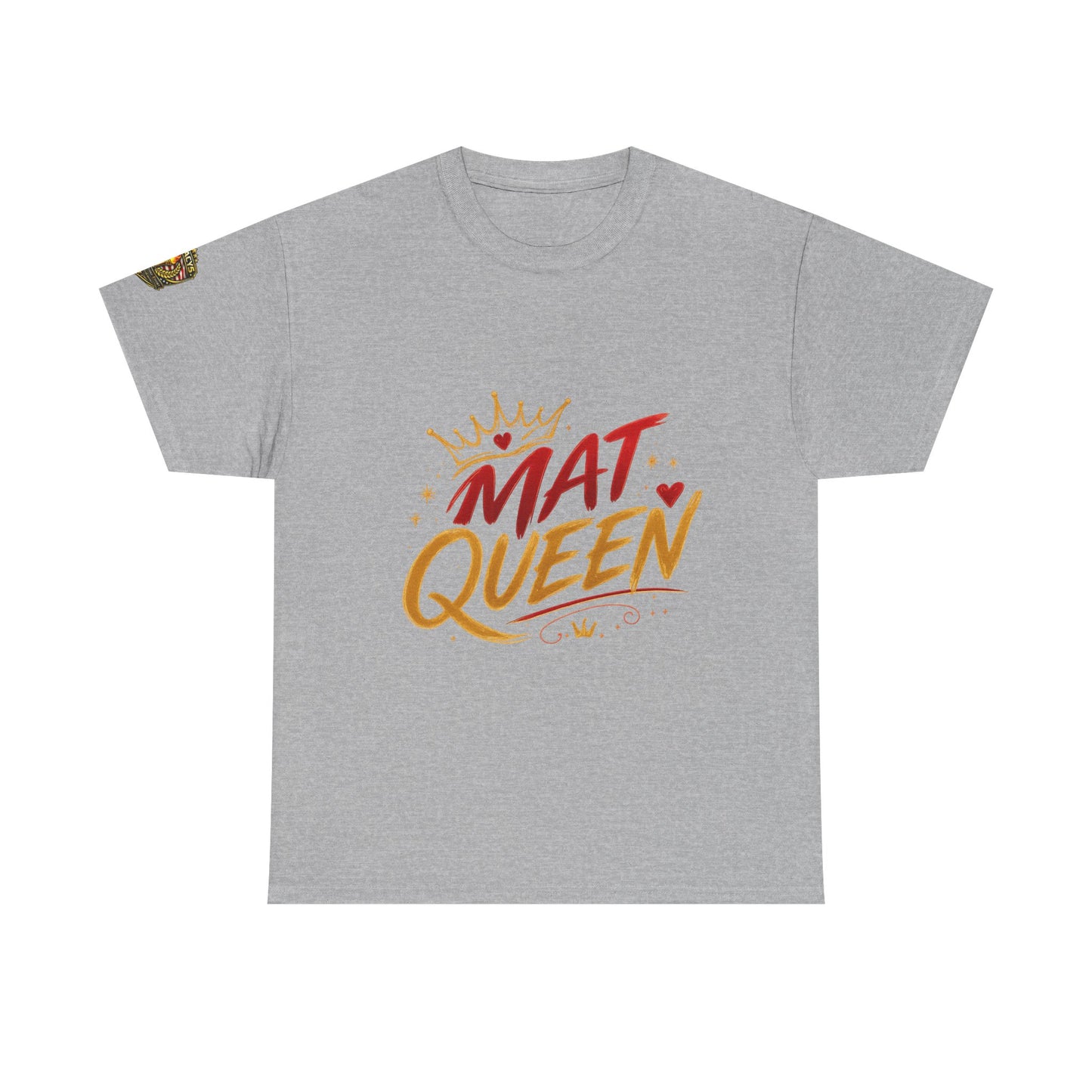 Mat Queen T-Shirt — Crowned Mat Champion Tee