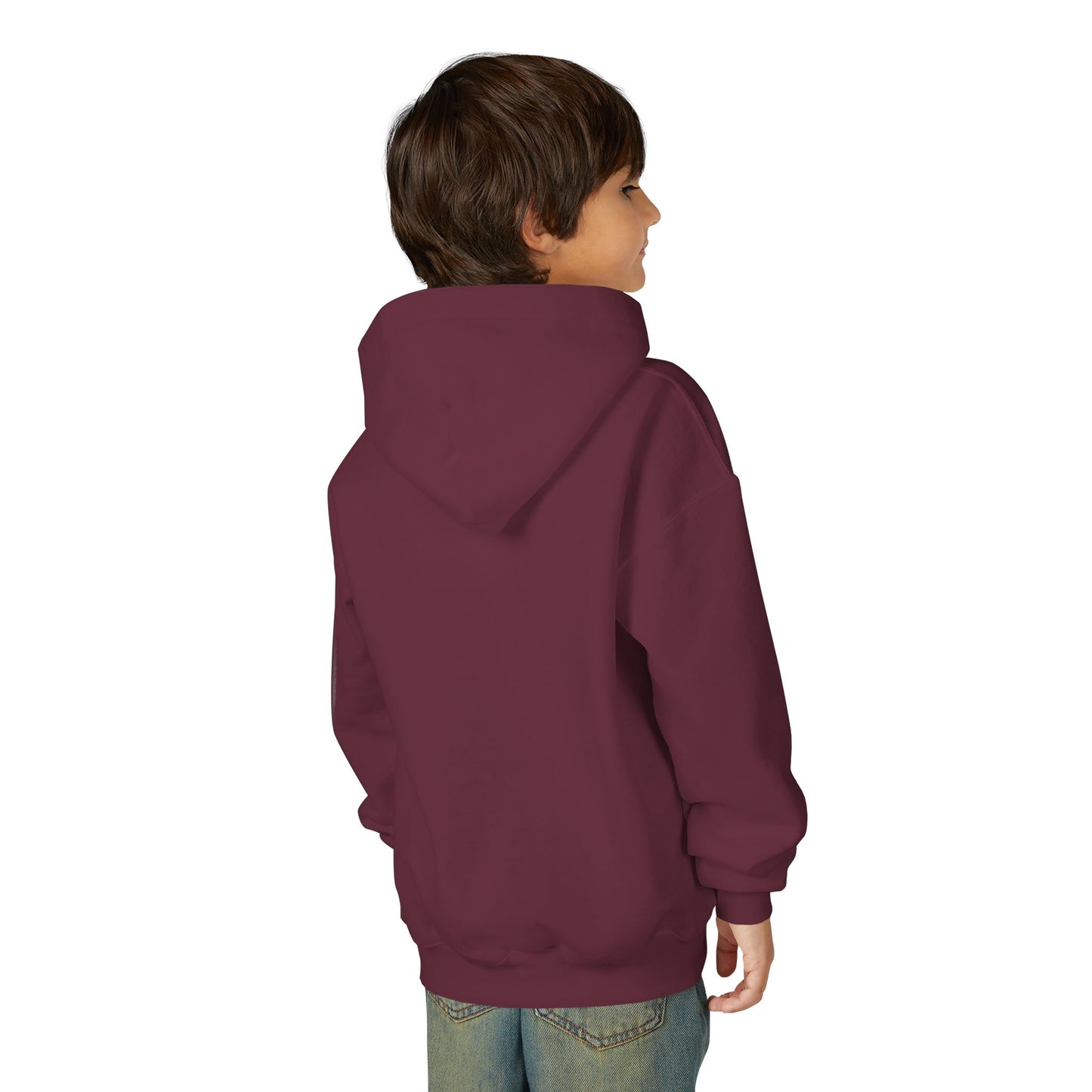 Youth Hoodie â€” "Legacy's" American Flag Torch Emblem