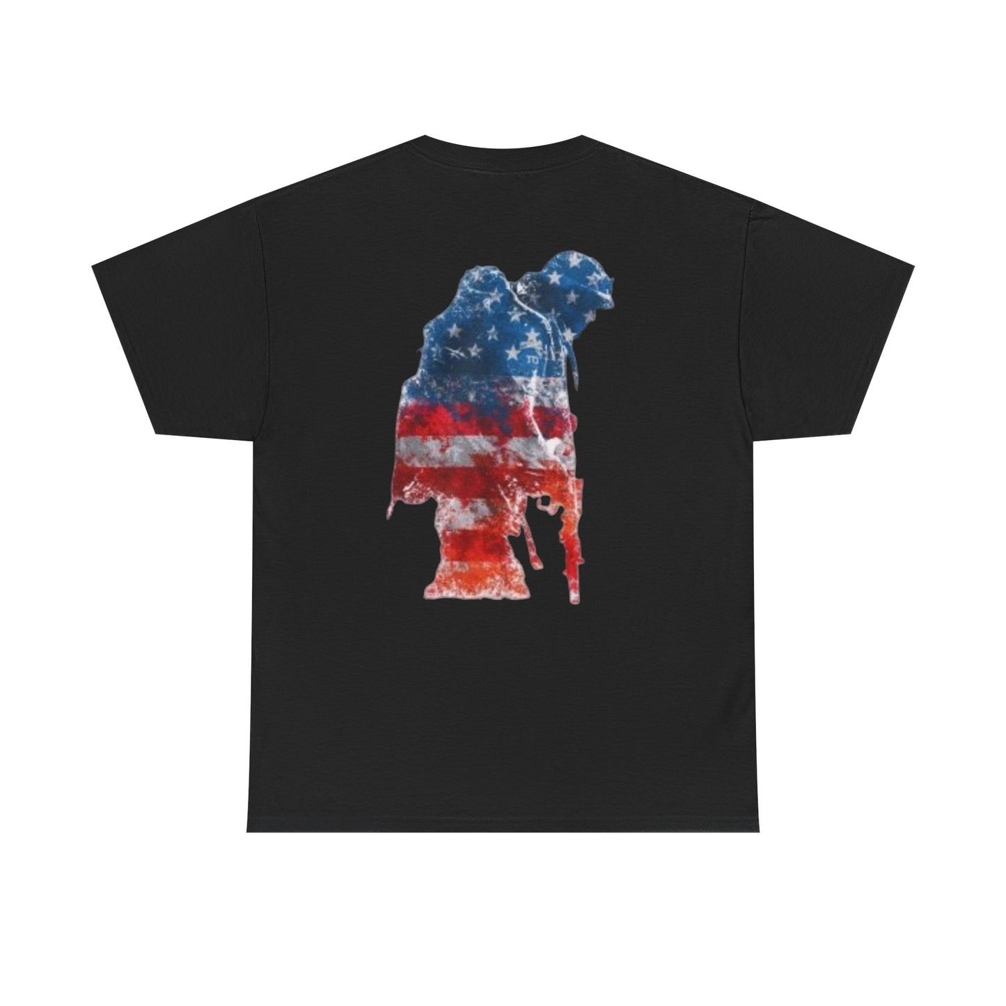American Veteran Soldier Flag Tâ€‘Shirt -