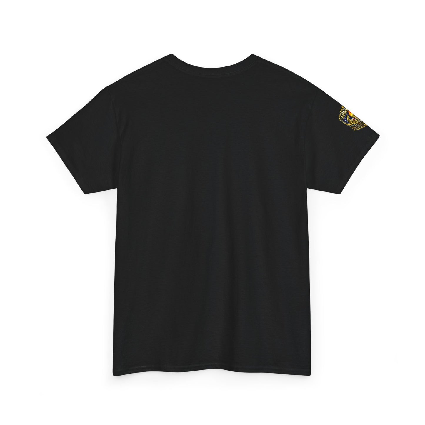 Navy Shield Graphic Tee â€” 'Not For Self But For Country' Patriotic Military w/ Legacy 5 Brand Crest