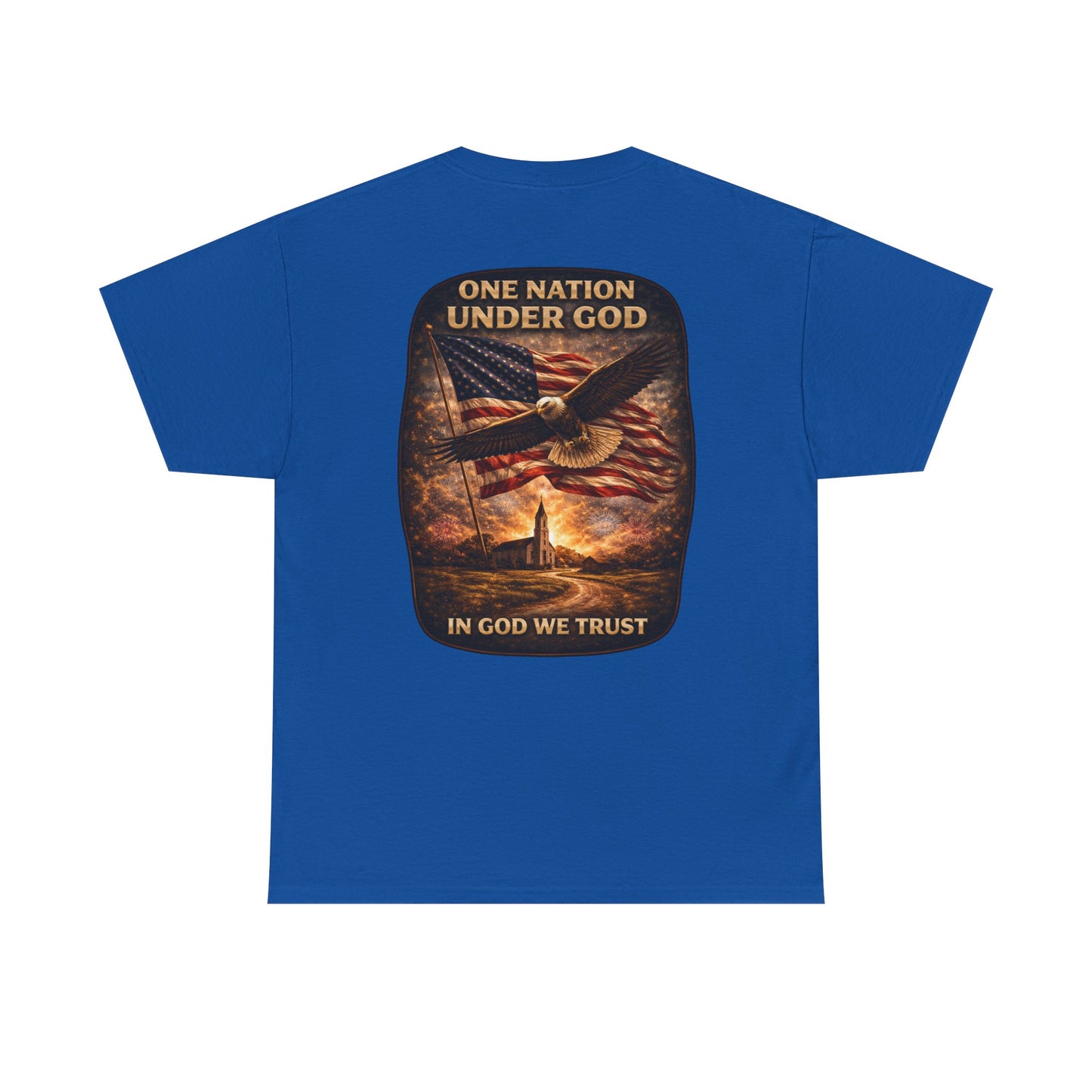 Patriotic "One Nation Under God" T-shirt