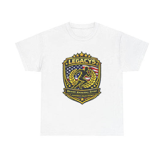 Cross Country / Track - Male Silhouette Legacy Shield T-Shirt