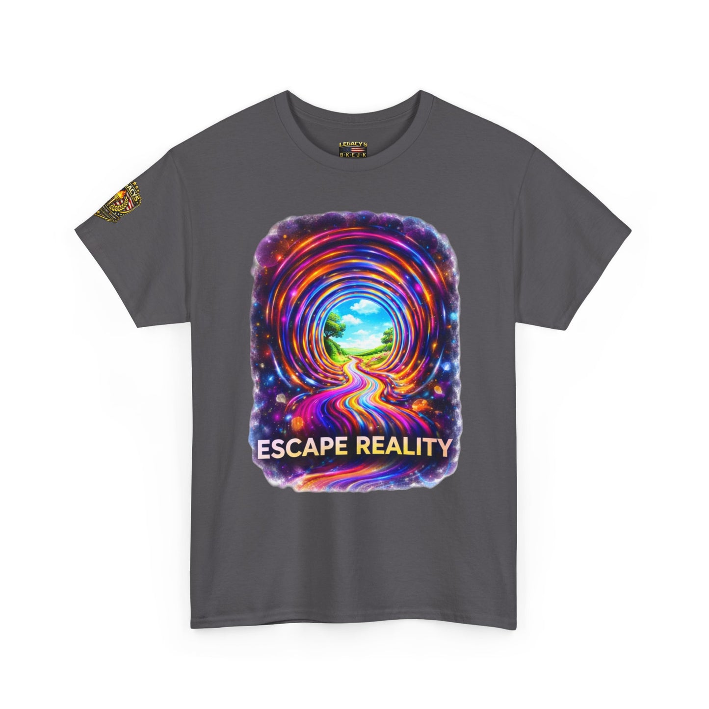 Escape Reality  â€” Psychedelic Portal Graphic T-shirt