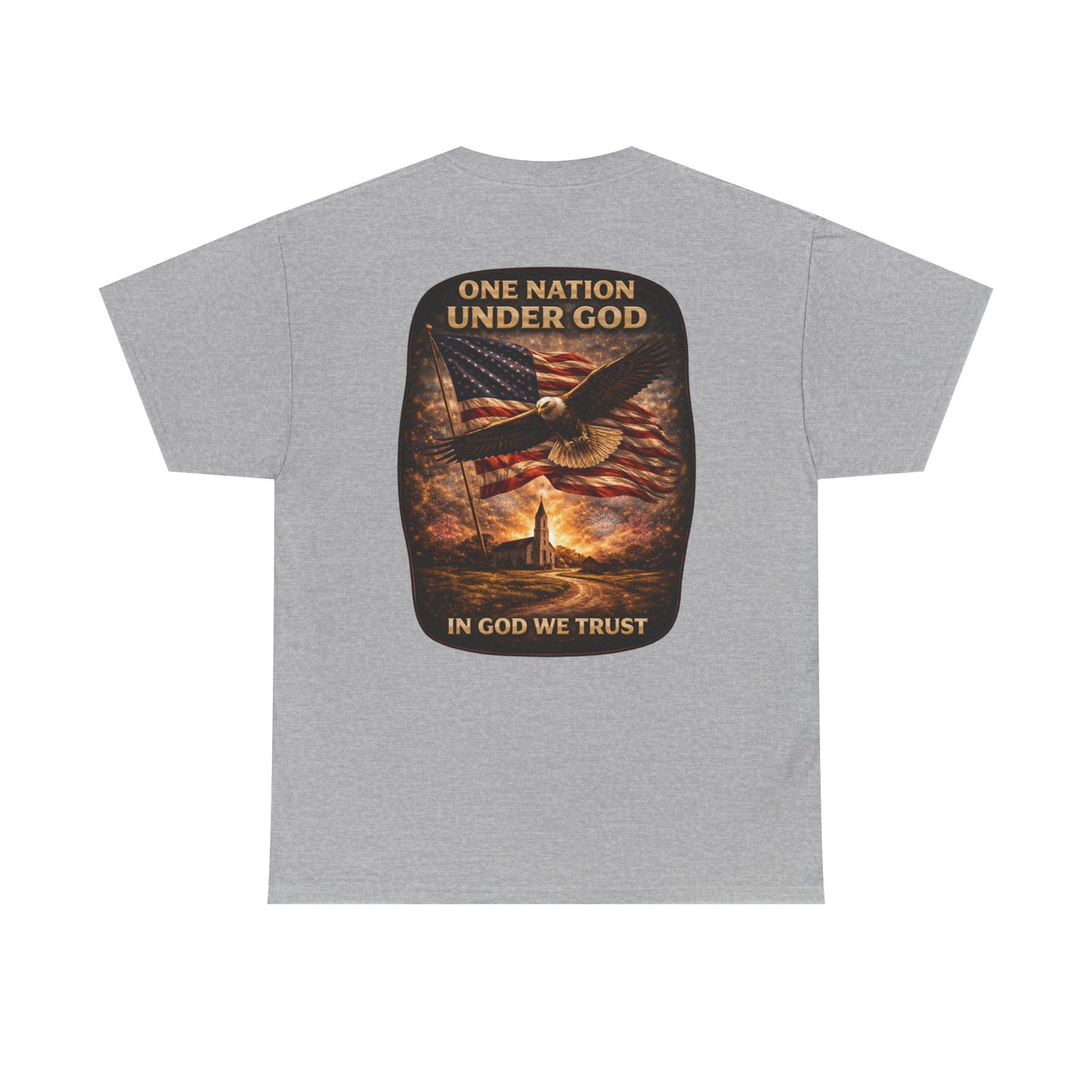 Patriotic "One Nation Under God" T-shirt