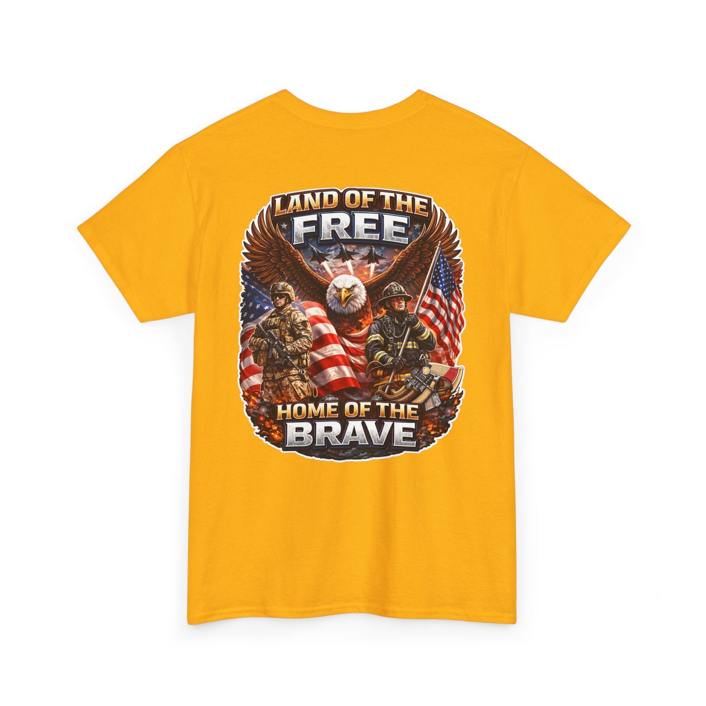 Land of the Free, Home of the Brave Eagle T-Shirt