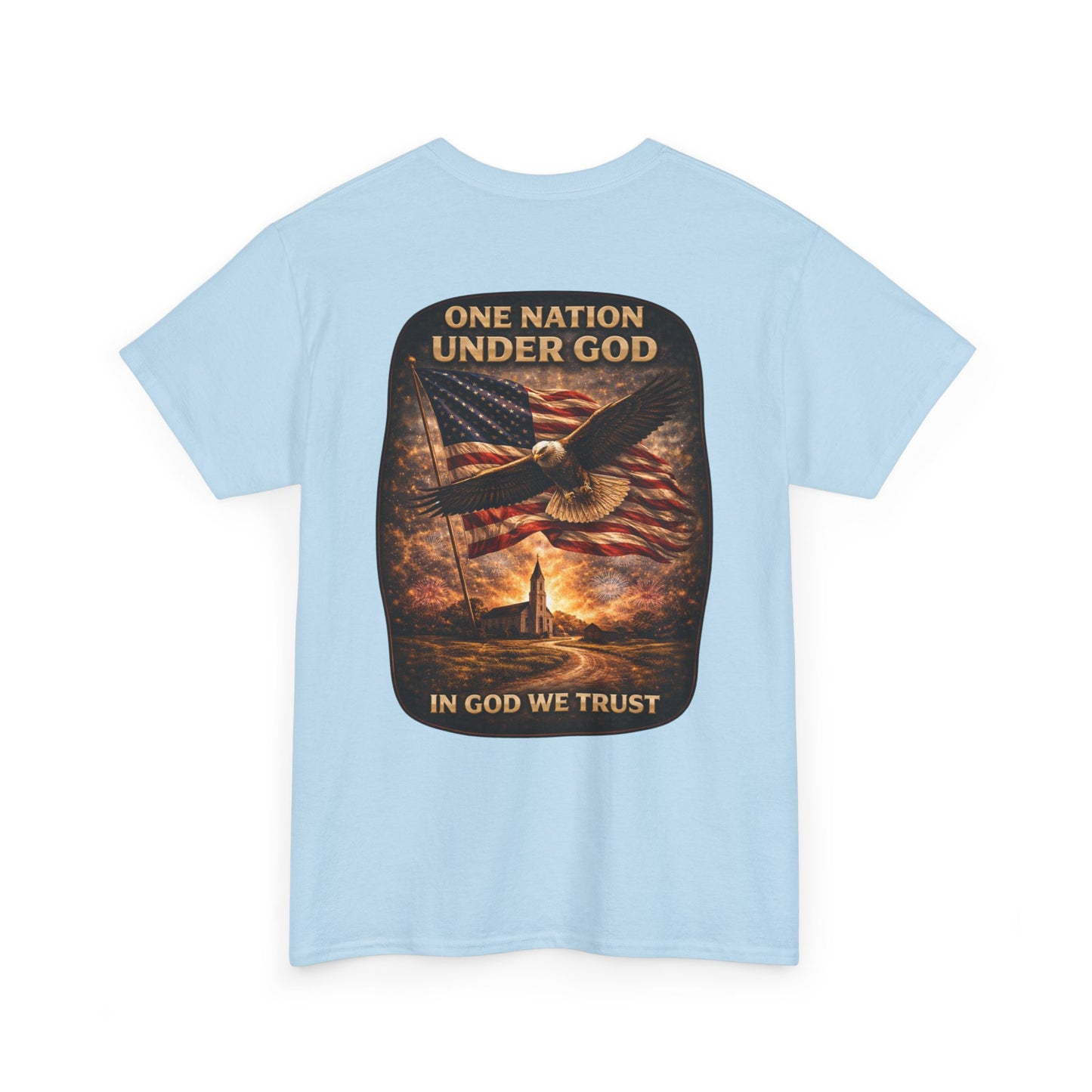 Patriotic "One Nation Under God" T-shirt