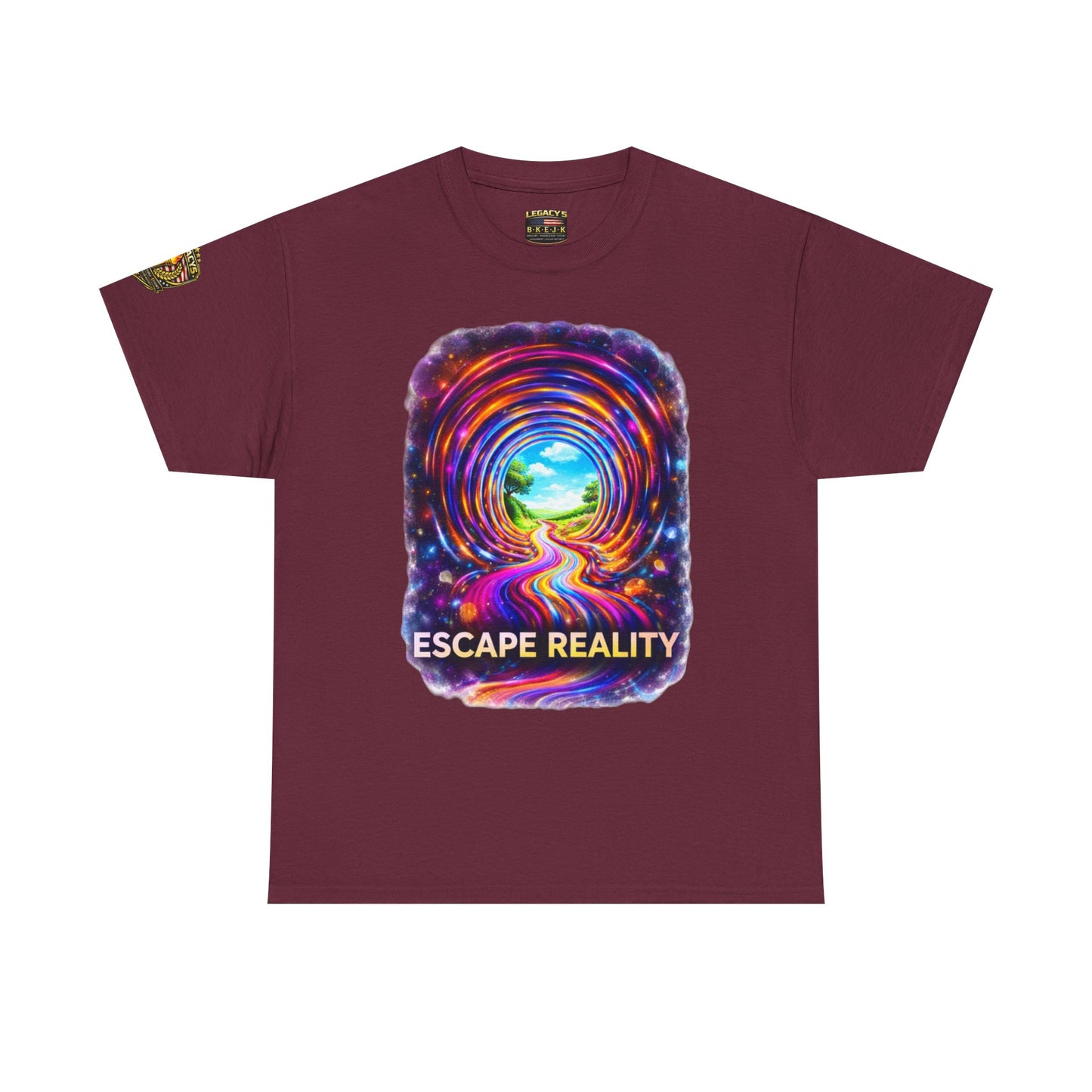 Escape Reality  â€” Psychedelic Portal Graphic T-shirt