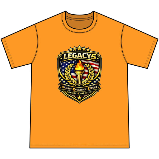 Legacy 5 Crest Tie-Dye Tee — Youth