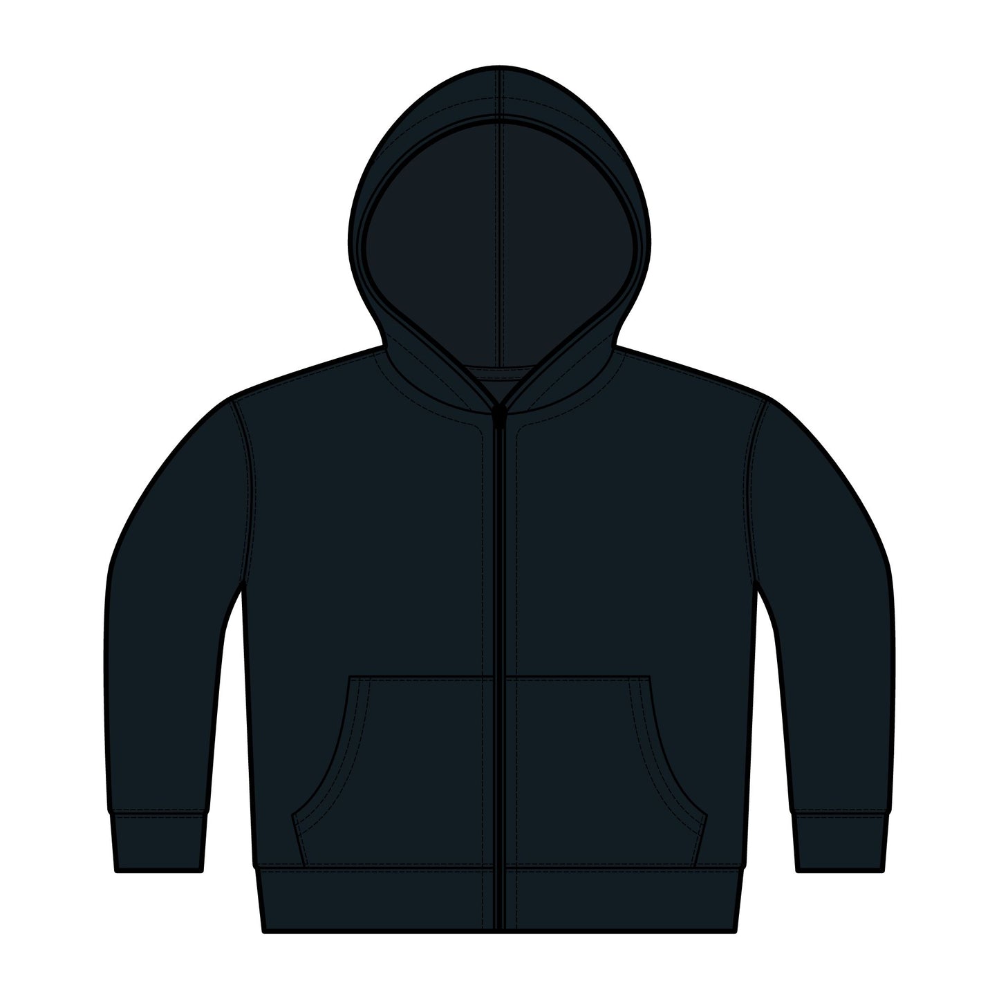 Legacy 5 Brand Crest Toddler Zip Hoodie