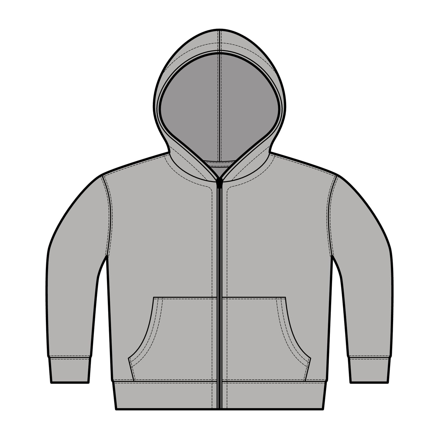 Legacy 5 Brand Crest Toddler Zip Hoodie