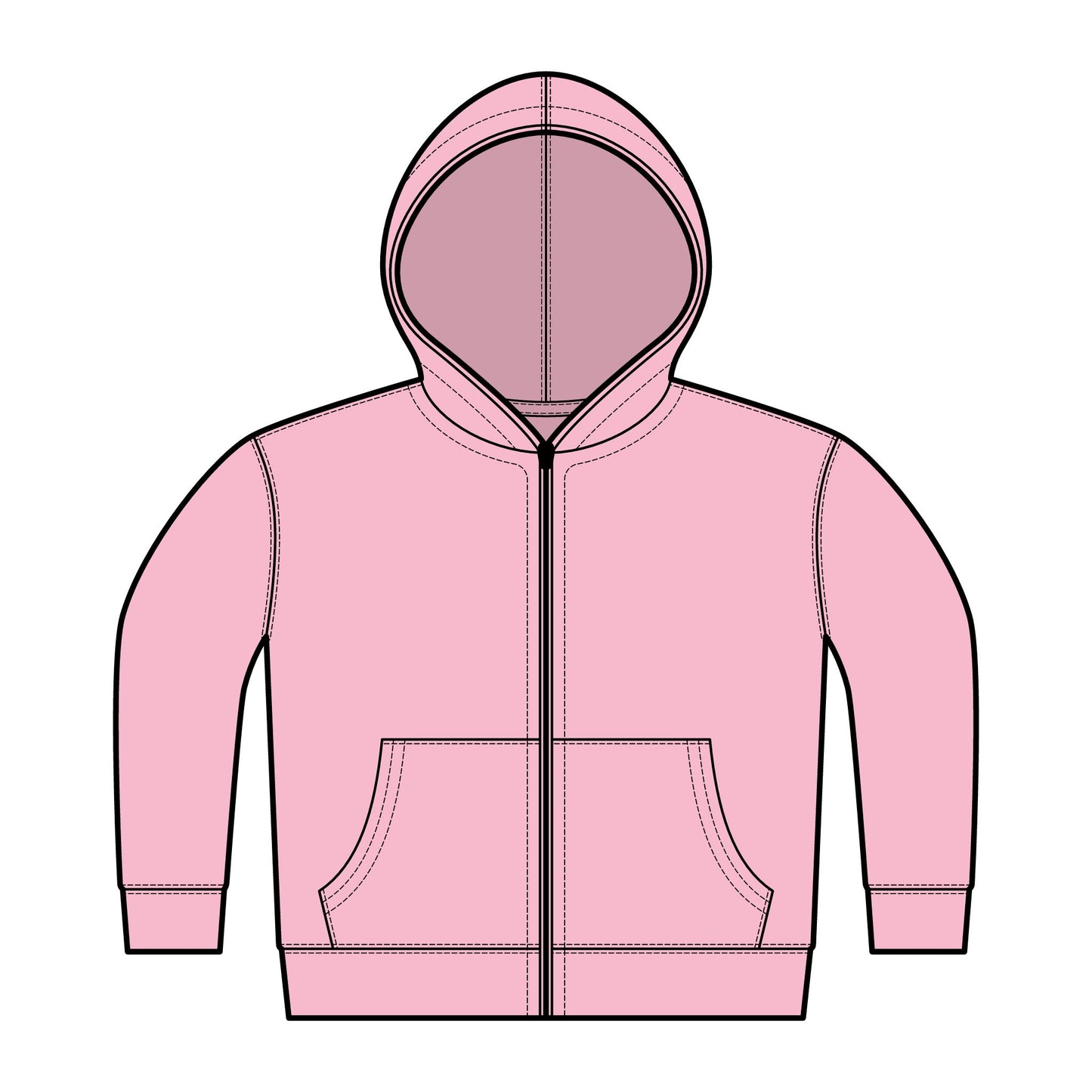 Legacy 5 Brand Crest Toddler Zip Hoodie