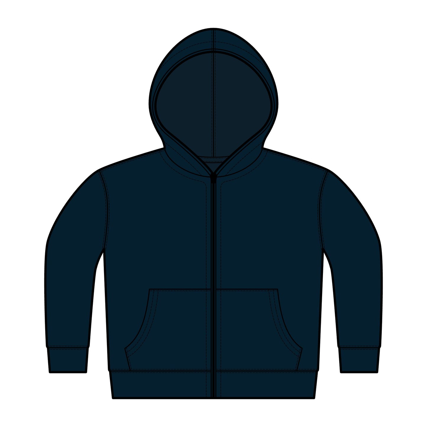 Legacy 5 Brand Crest Toddler Zip Hoodie