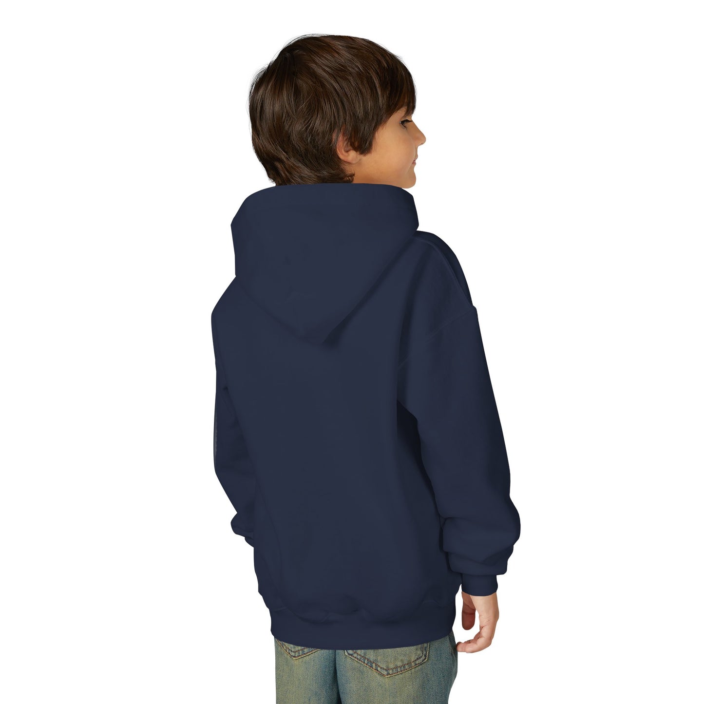 Youth Hoodie â€” "Legacy's" American Flag Torch Emblem