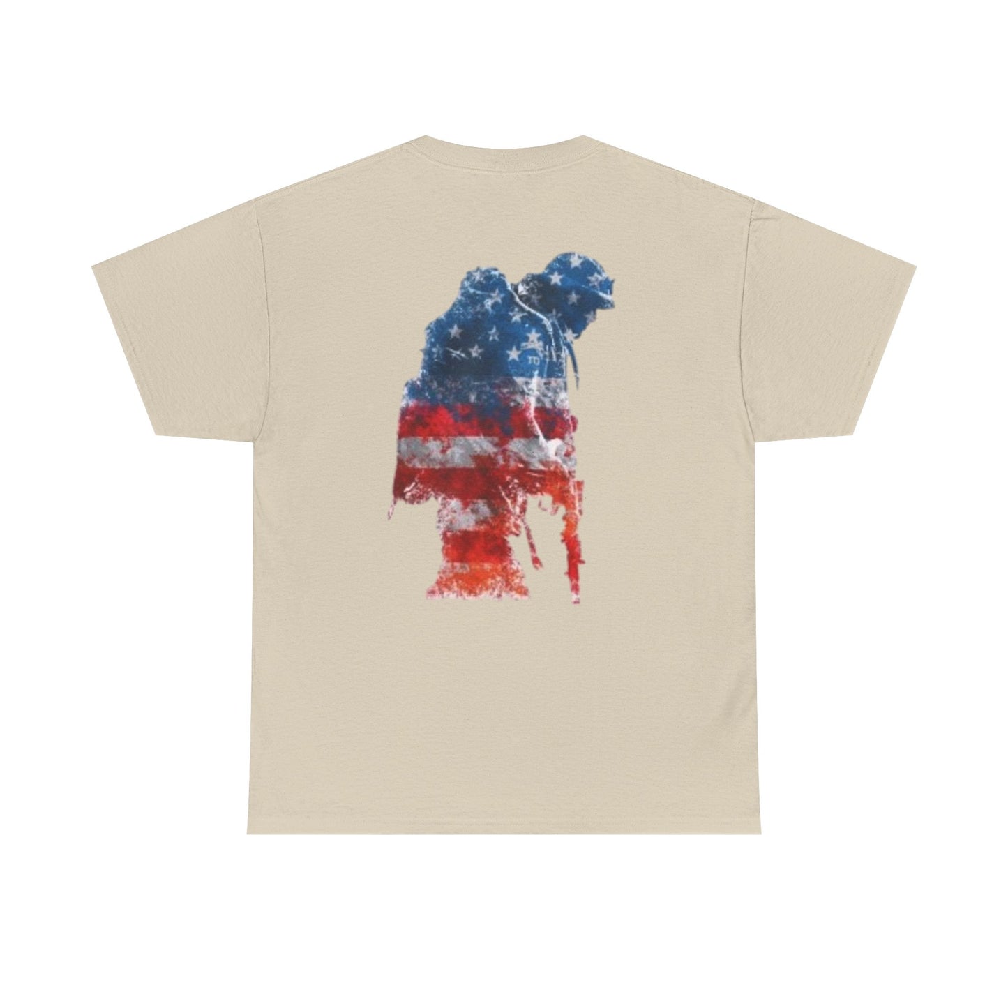 American Veteran Soldier Flag Tâ€‘Shirt -