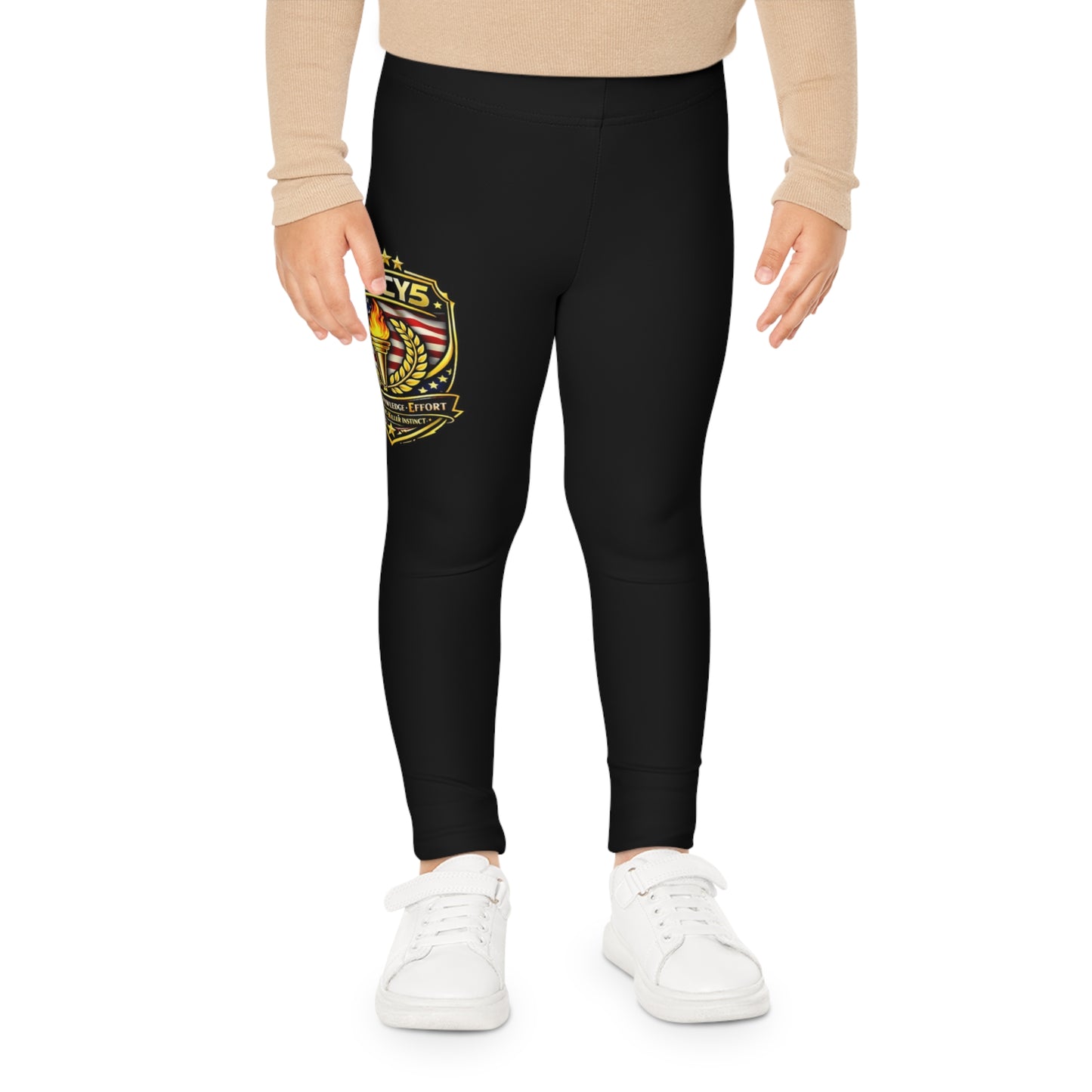 Legacy 5 Brand Crest Kids Leggings