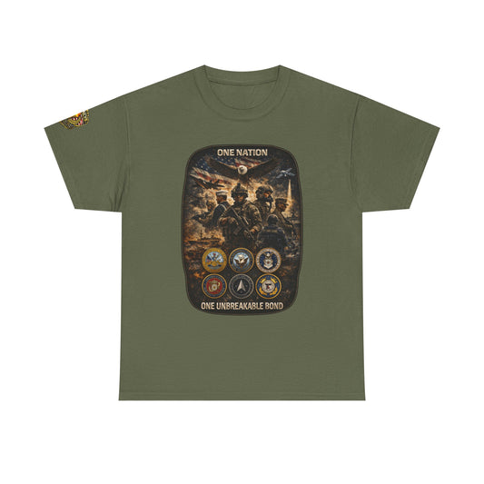 Military "One Nation, One Unbreakable Bond" T-shirt