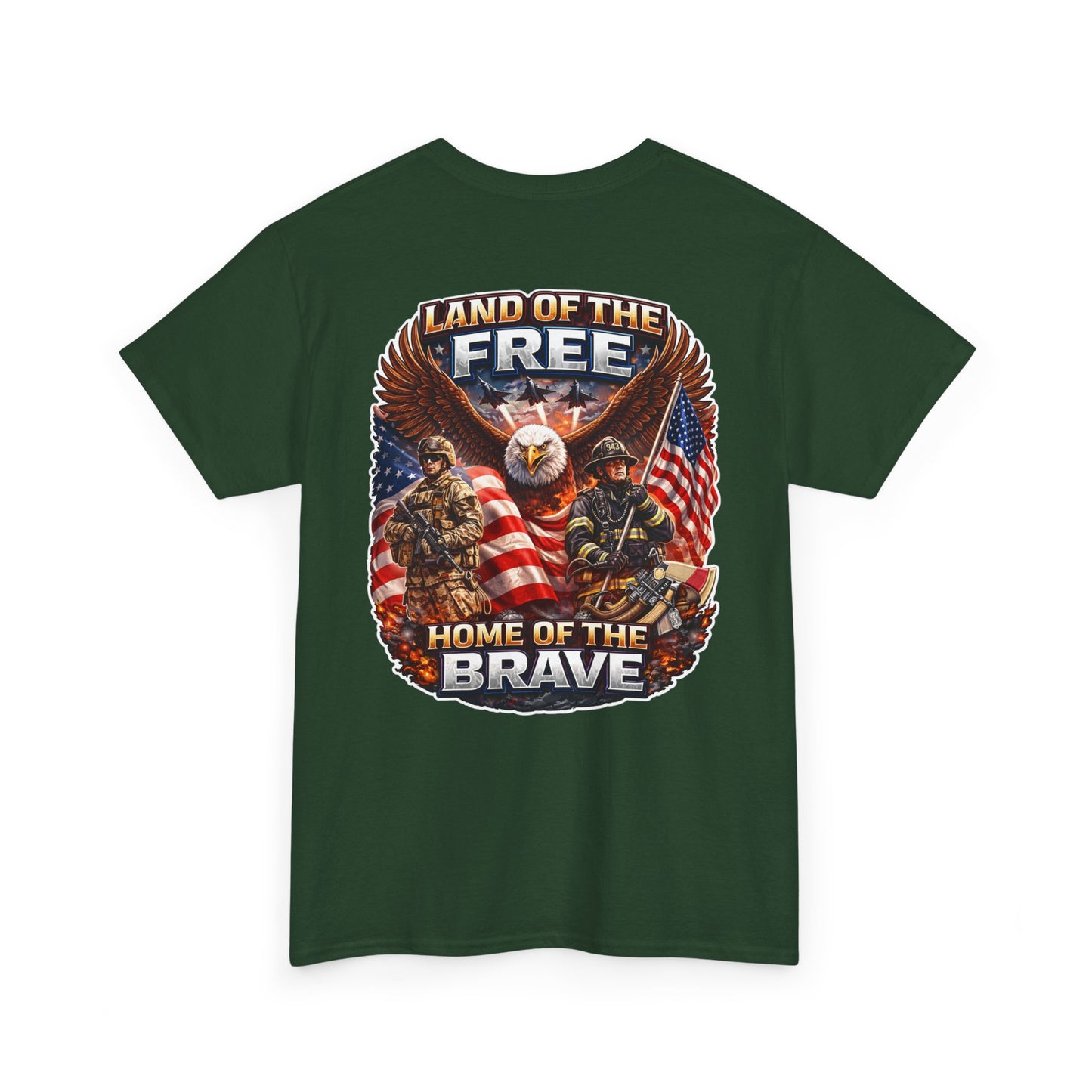 Land of the Free, Home of the Brave Eagle T-Shirt