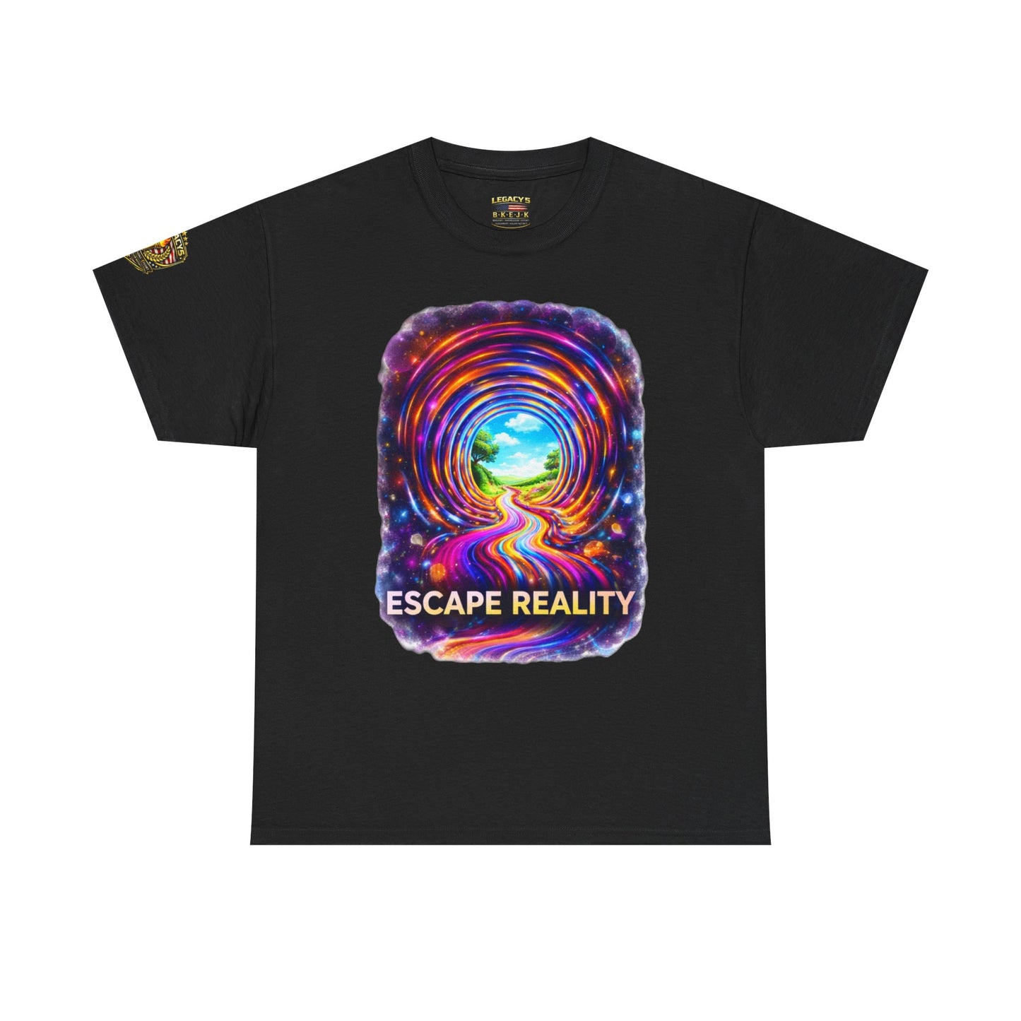 Escape Reality  â€” Psychedelic Portal Graphic T-shirt