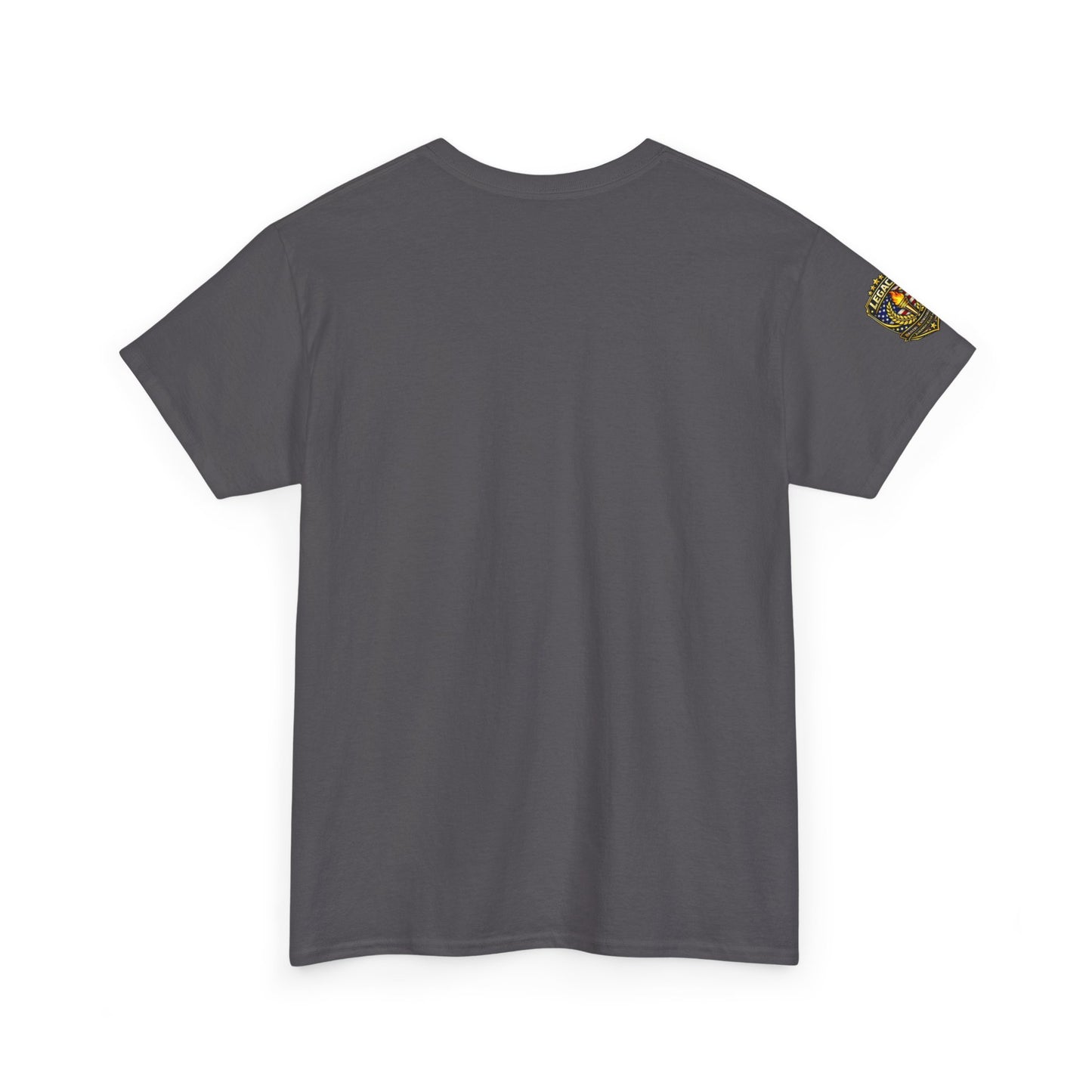 Navy  T-Shirt - "Ready to Learn, Ready to Fight" Military w/ Legacy 5 Brand Crest