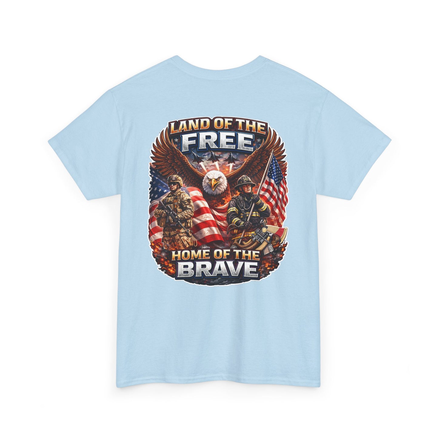 Land of the Free, Home of the Brave Eagle T-Shirt