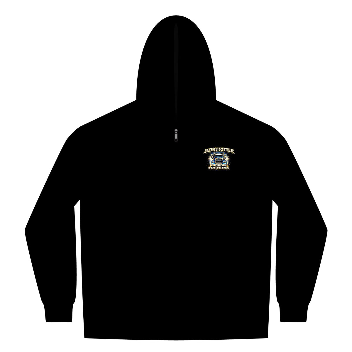 Heavyweight Sherpa-Lined Hooded Fleece Jacket