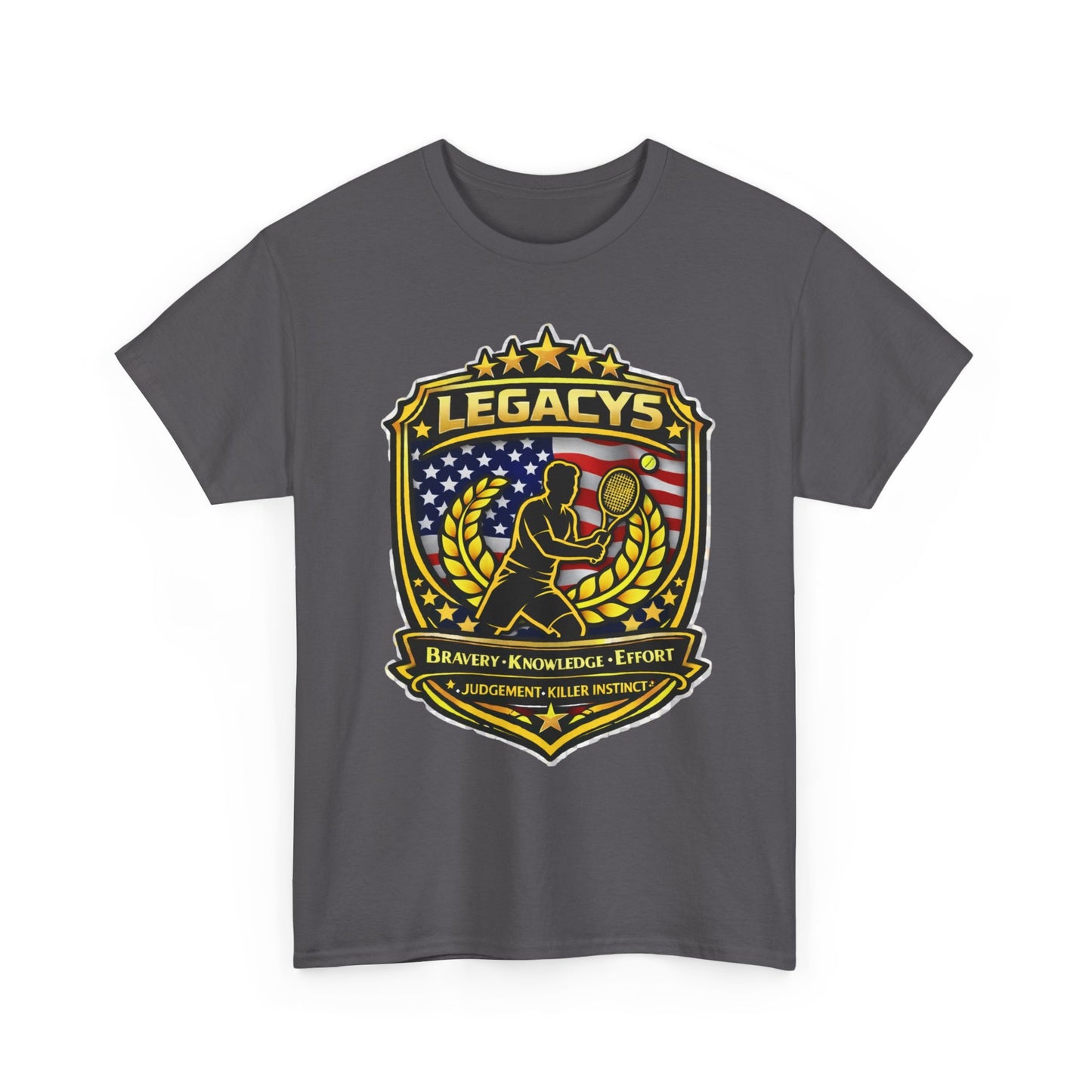 Tennis - Male Silhouette Legacy Shield