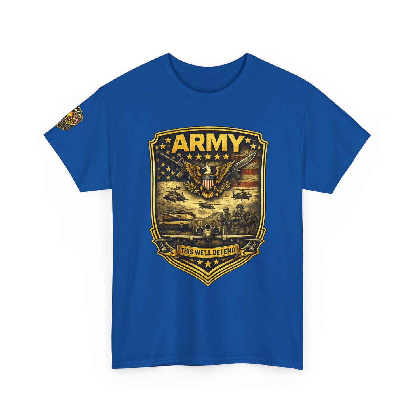 Army Shield Graphic Tee w/ Legacy 5 Brand Crest