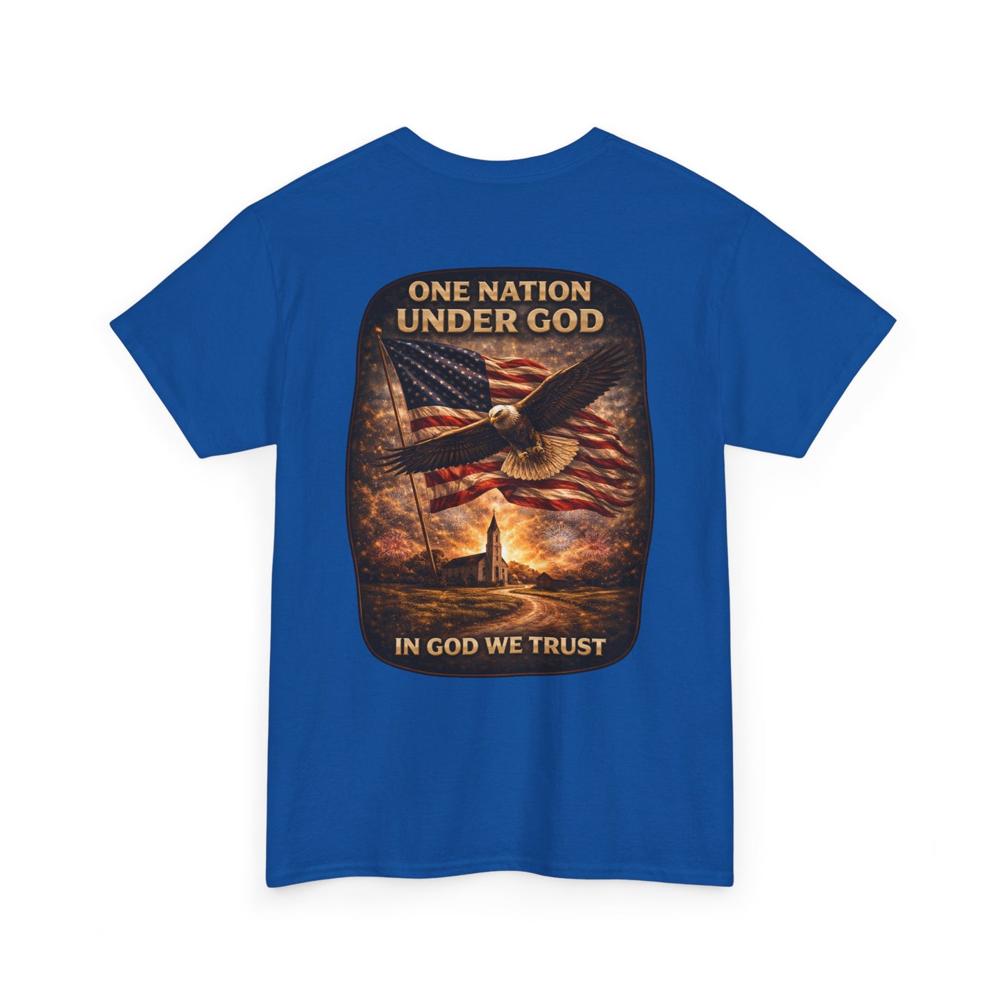 Patriotic "One Nation Under God" T-shirt