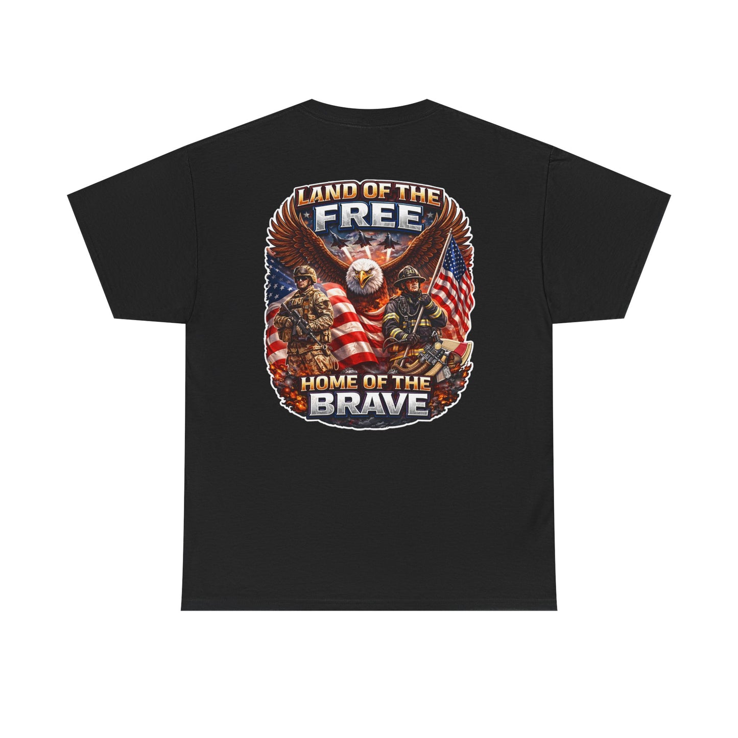 Land of the Free, Home of the Brave Eagle T-Shirt