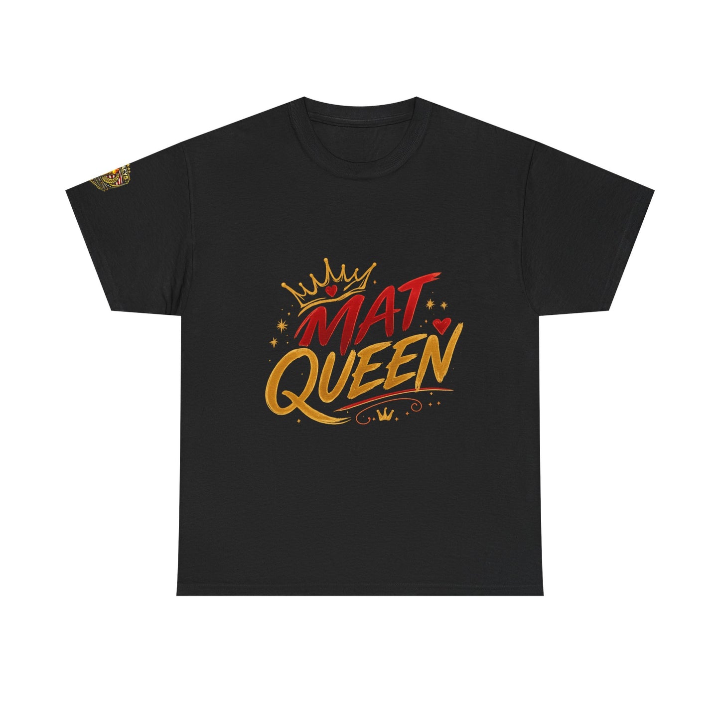 Mat Queen T-Shirt — Crowned Mat Champion Tee