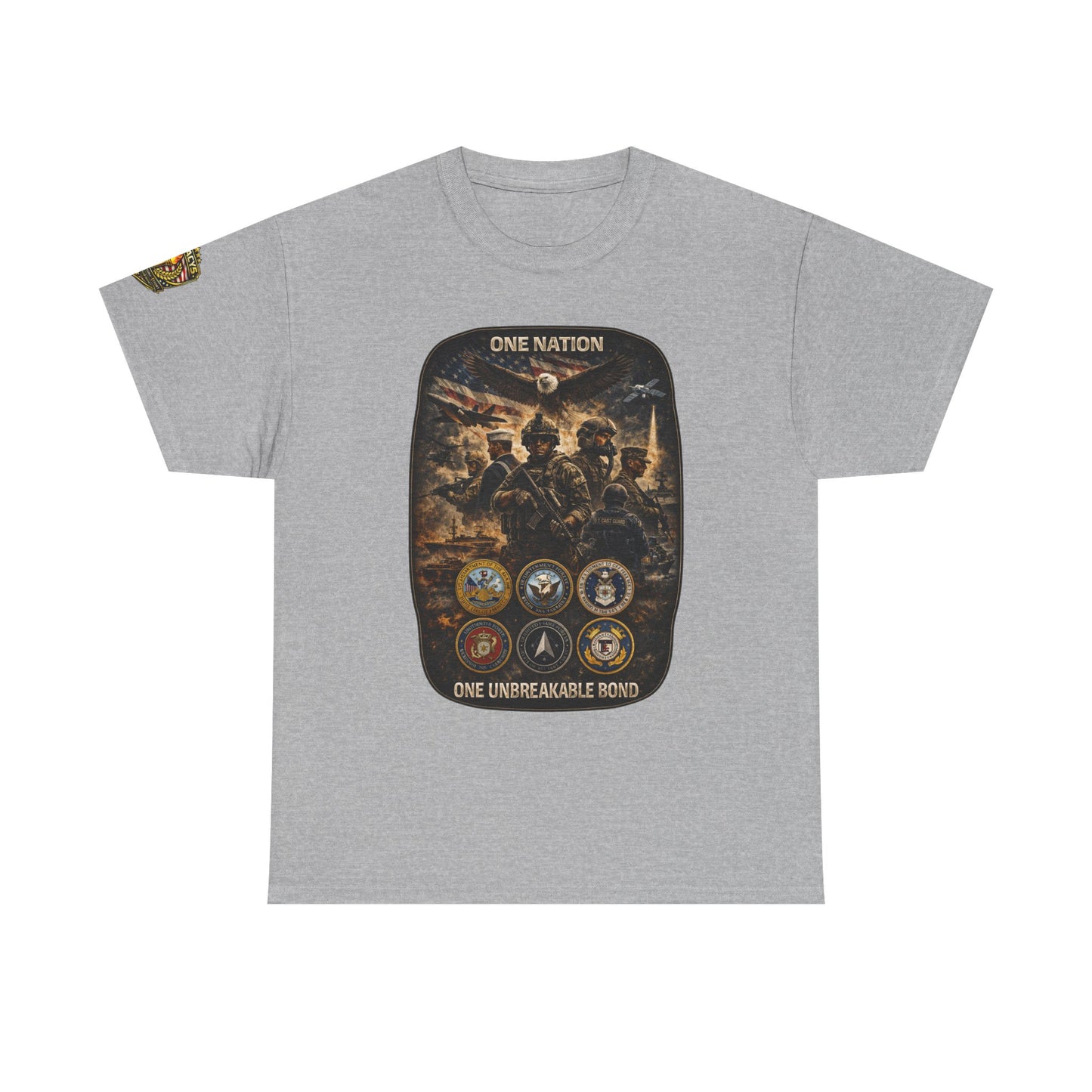 Military "One Nation, One Unbreakable Bond" T-shirt