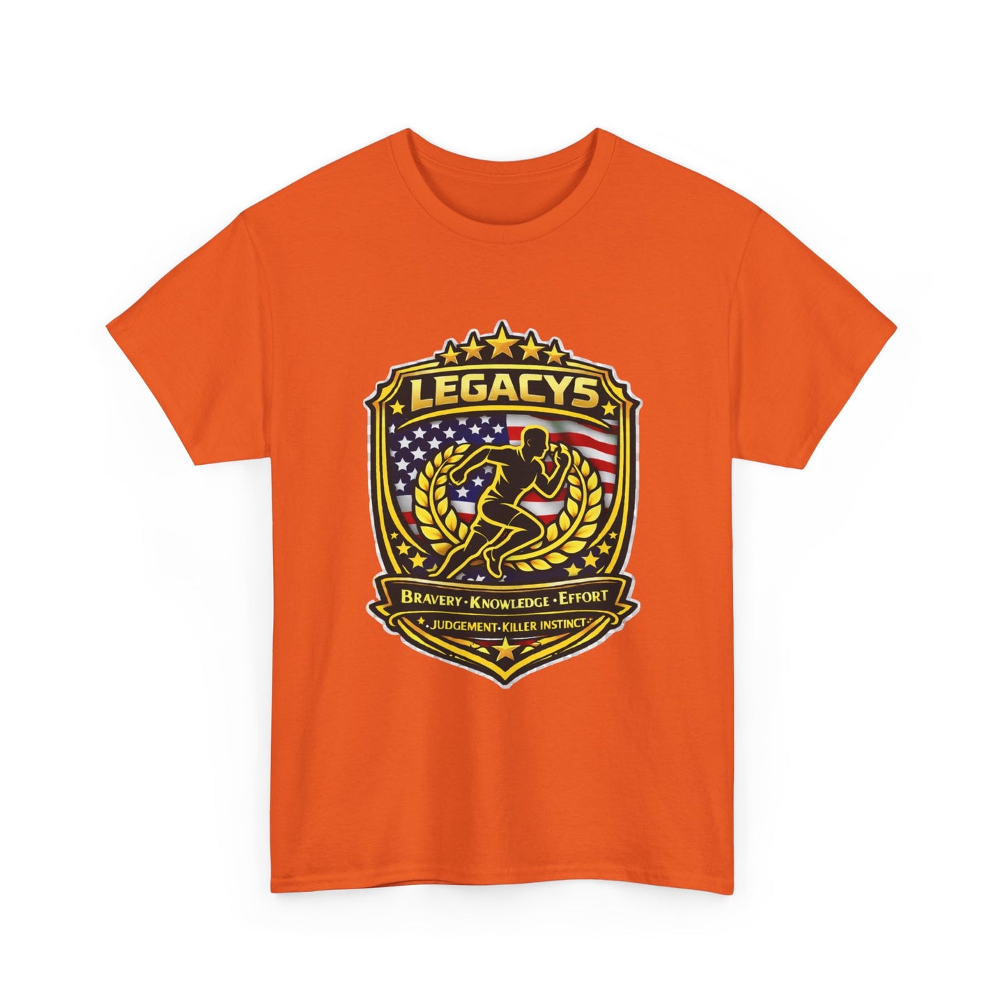 Cross Country / Track - Male Silhouette Legacy Shield T-Shirt
