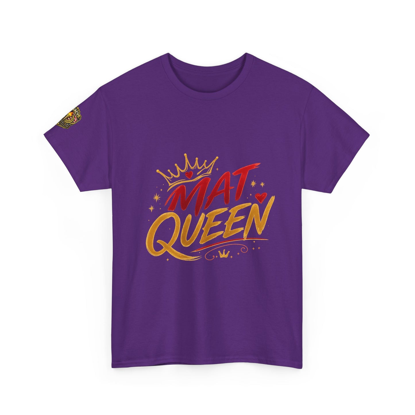 Mat Queen T-Shirt — Crowned Mat Champion Tee