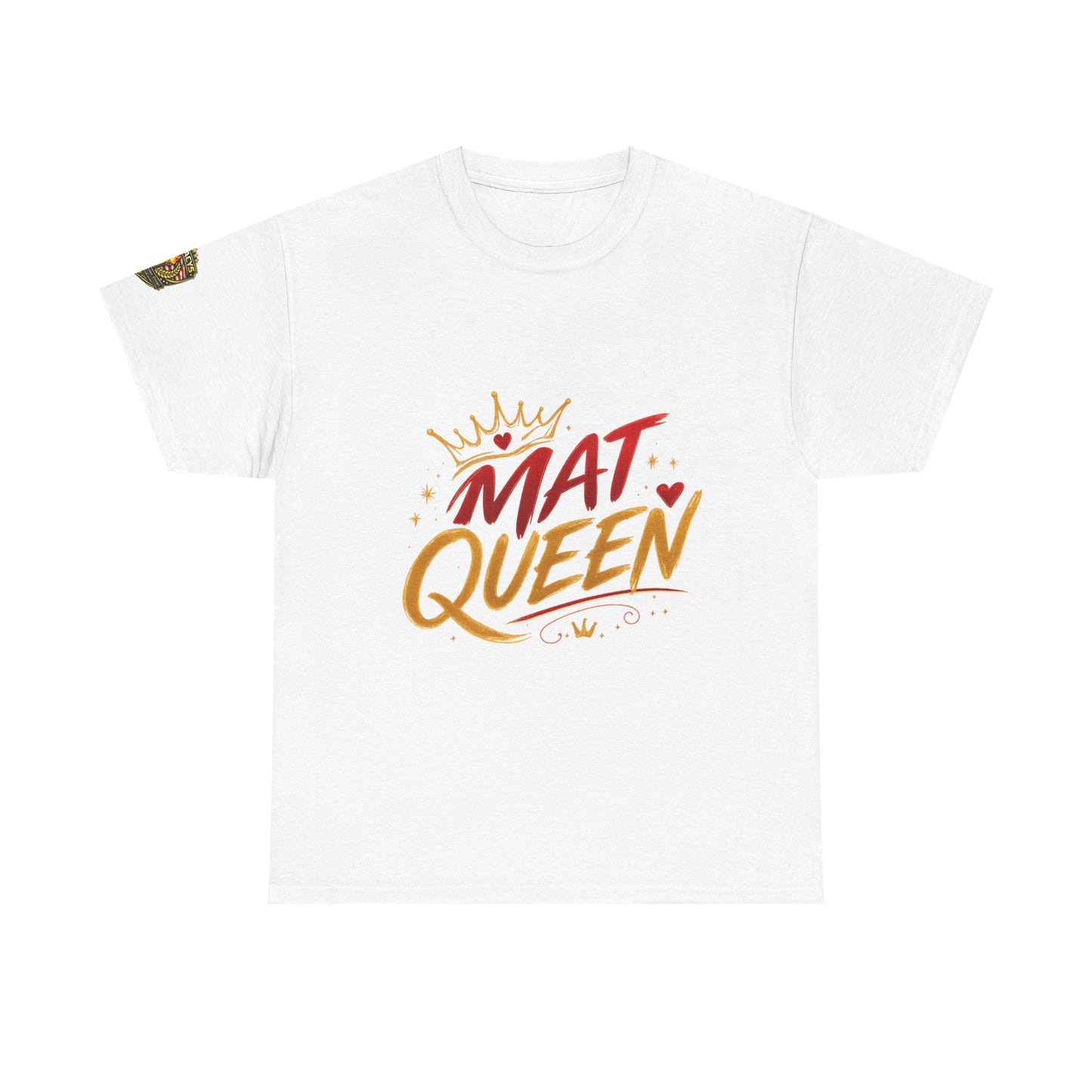 Mat Queen T-Shirt — Crowned Mat Champion Tee
