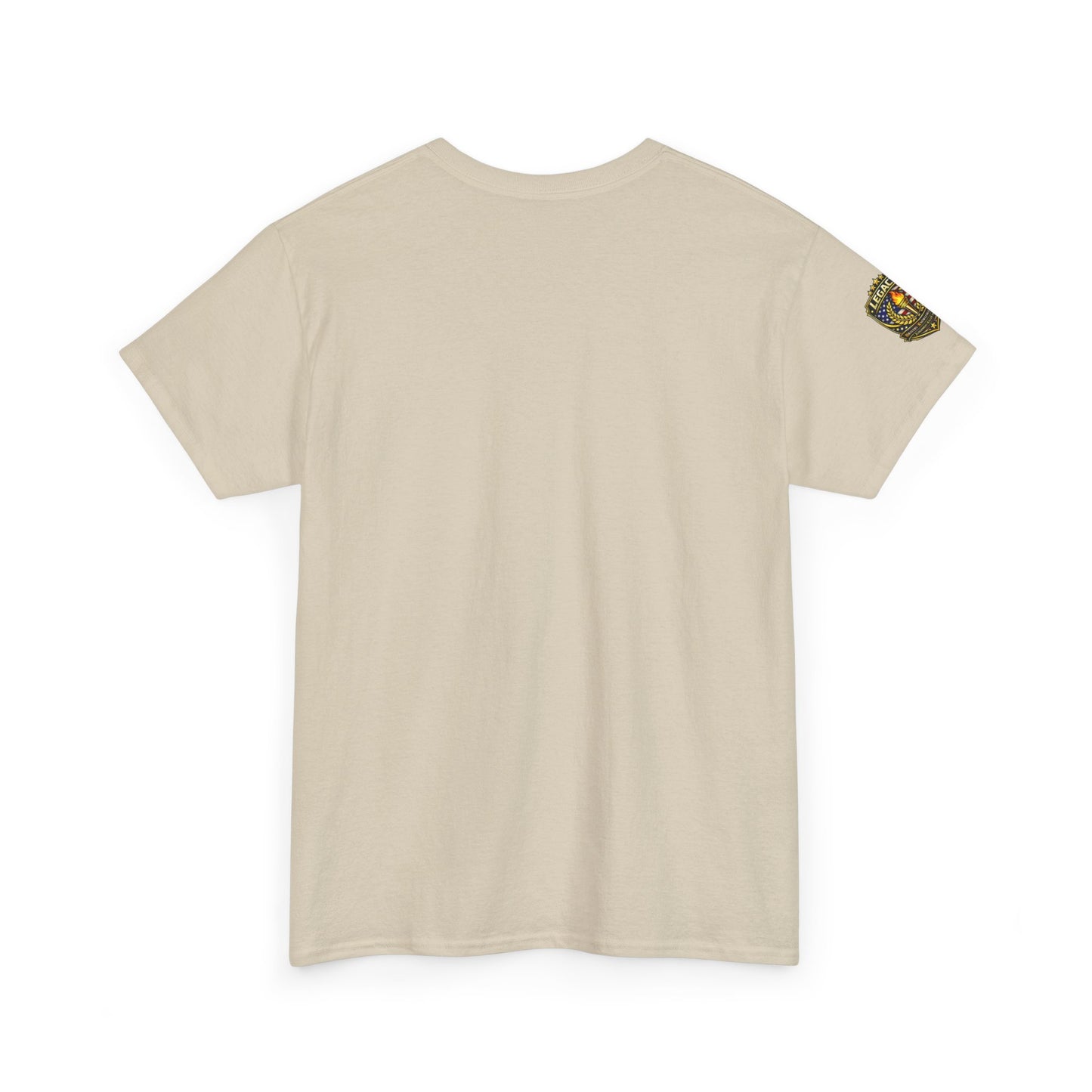 Navy  T-Shirt - "Ready to Learn, Ready to Fight" Military w/ Legacy 5 Brand Crest