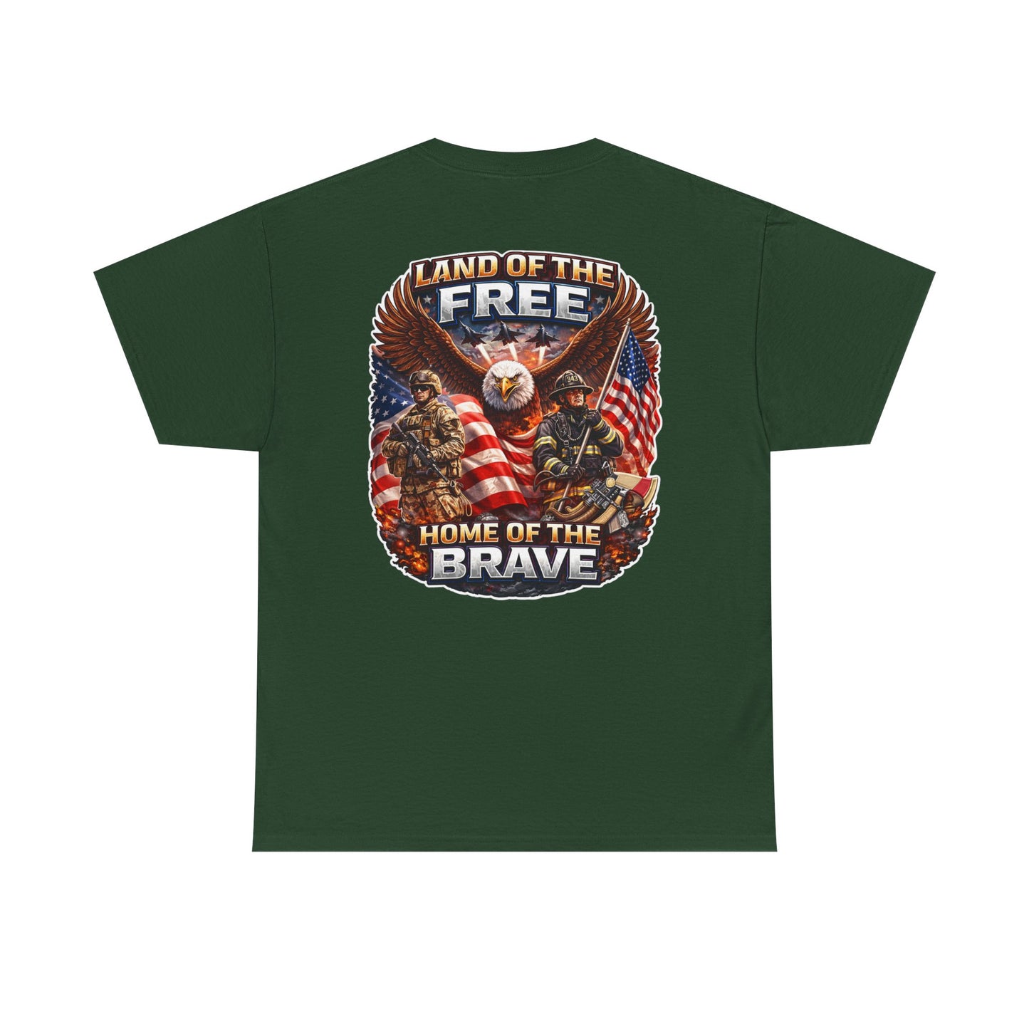 Land of the Free, Home of the Brave Eagle T-Shirt