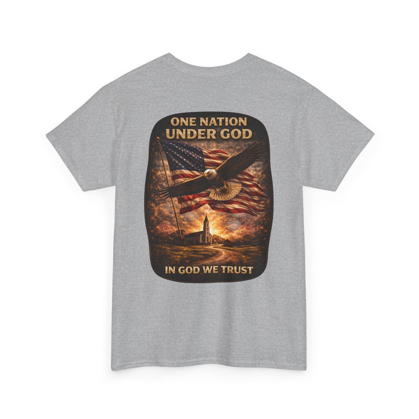 Patriotic "One Nation Under God" T-shirt