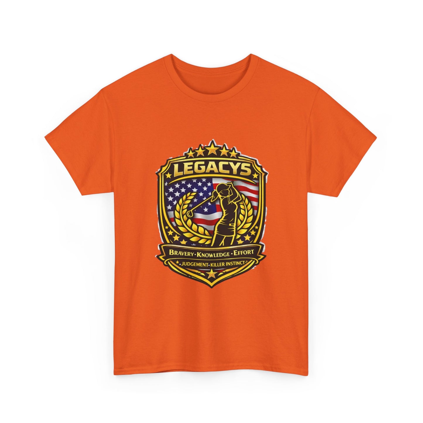 Golf- Female Silhouette -Legacy Shield T-Shirt