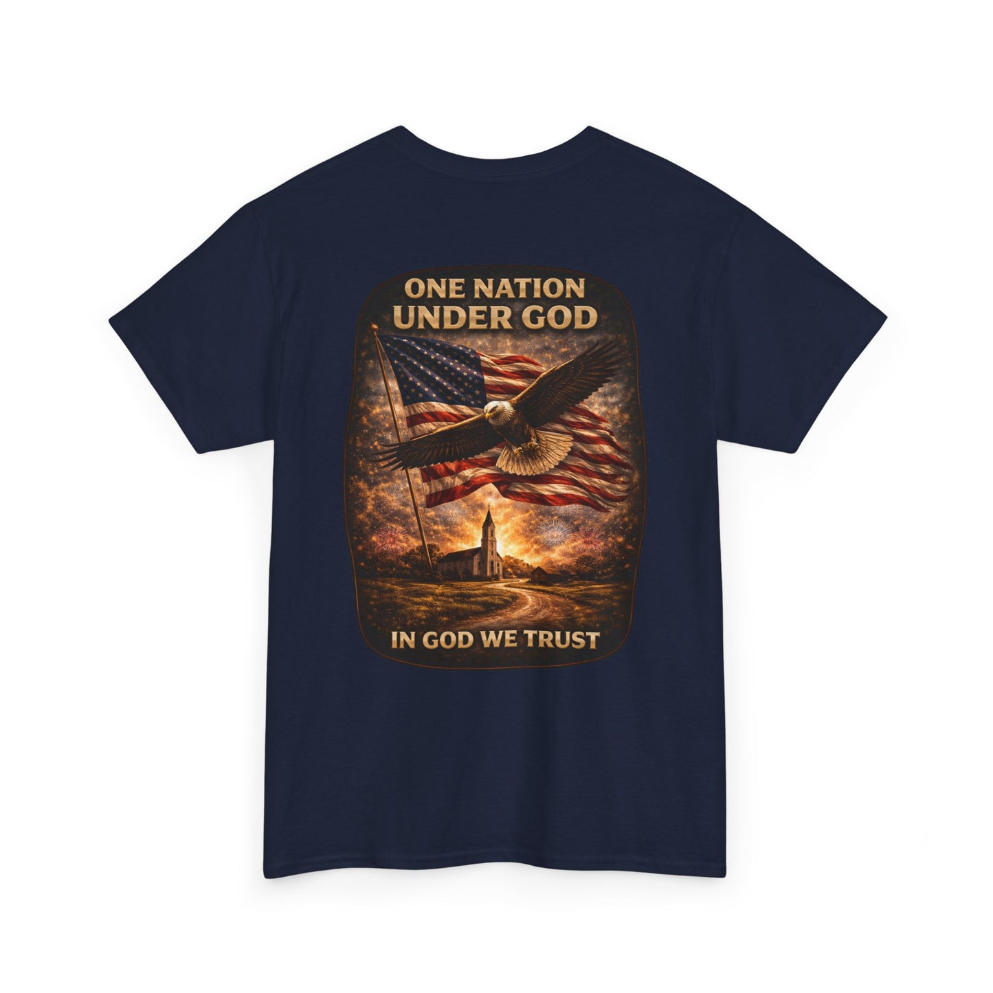 Patriotic "One Nation Under God" T-shirt