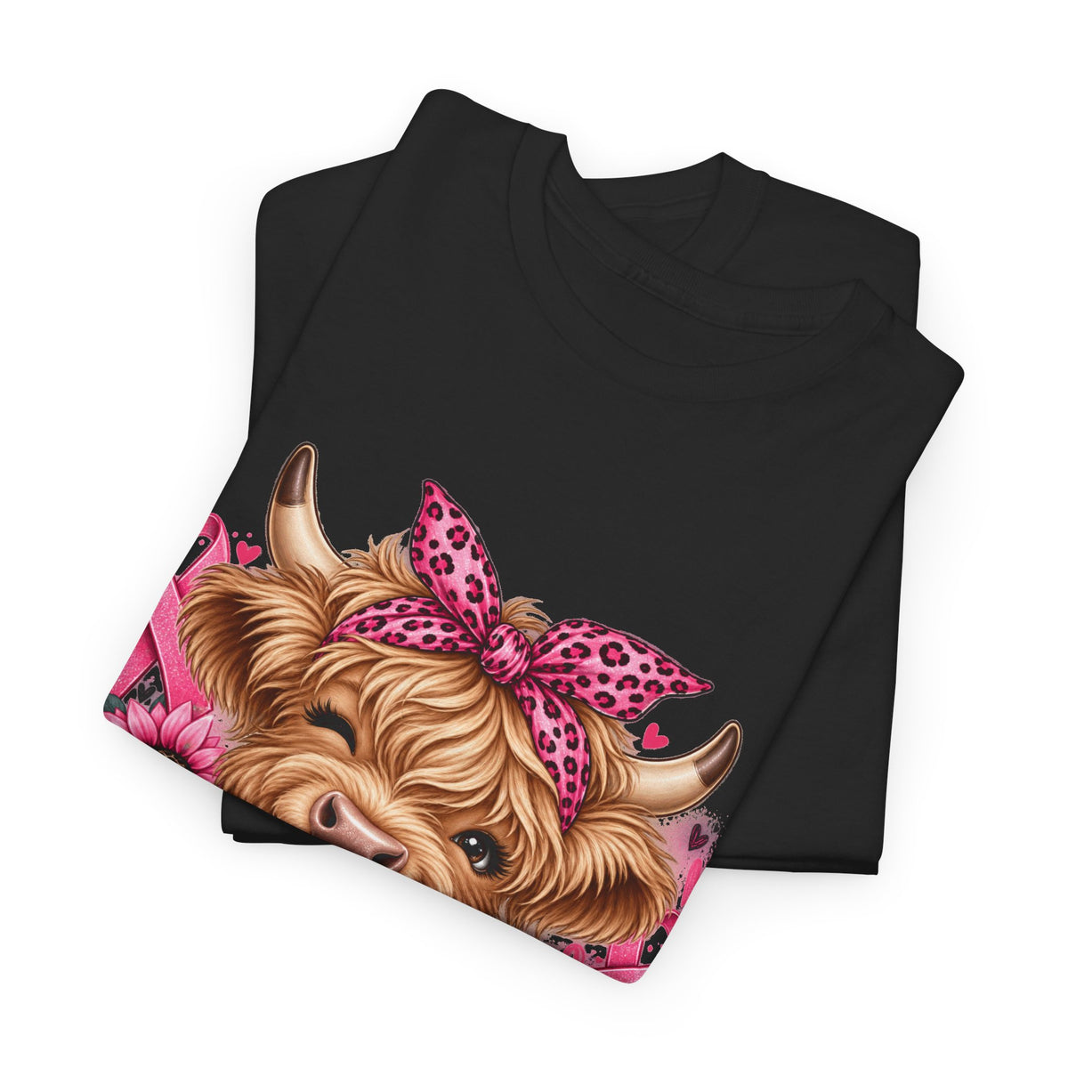 Save the Udders Cow T-Shirt — Breast Cancer Awareness Pink Ribbon Tee