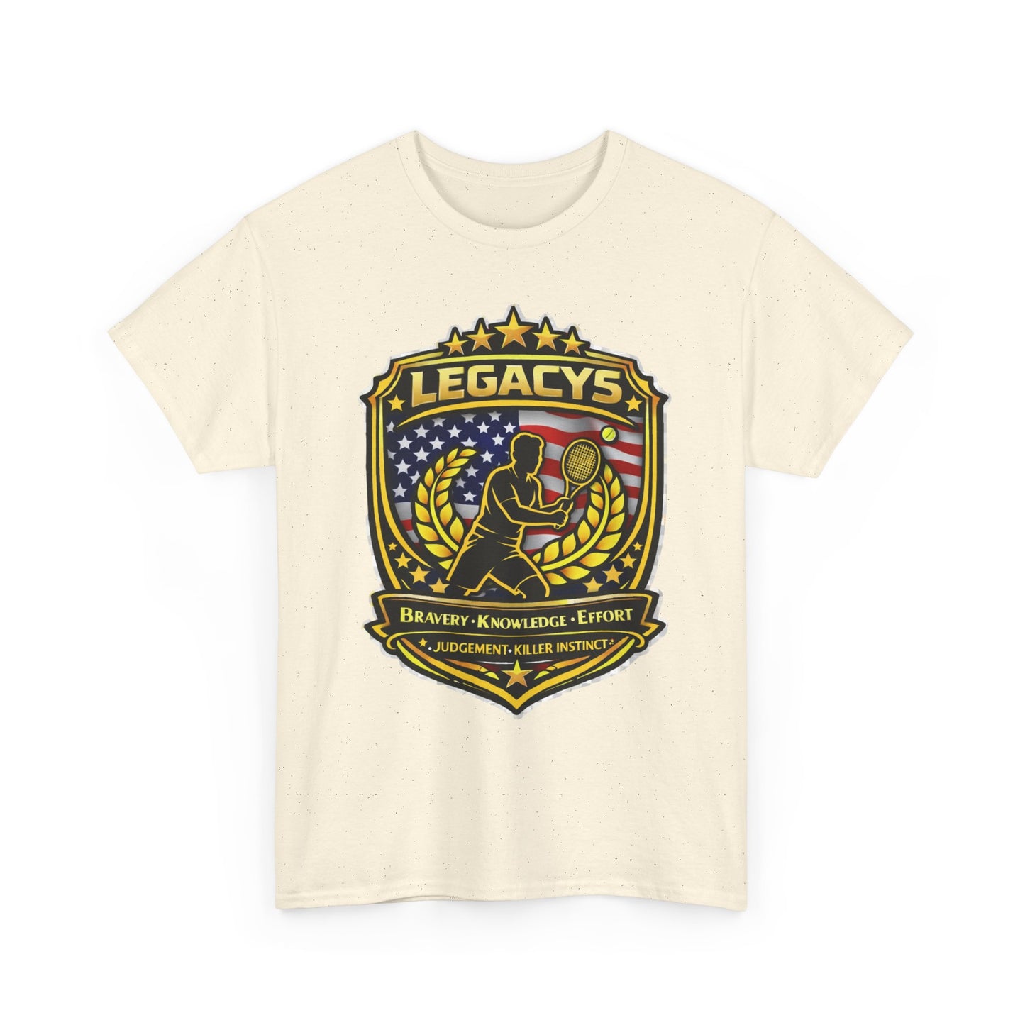 Tennis - Male Silhouette Legacy Shield
