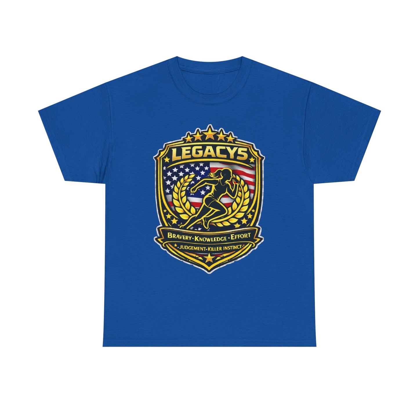 Cross Country/ Track - Female Silhouette Legacy Shield T-Shirt