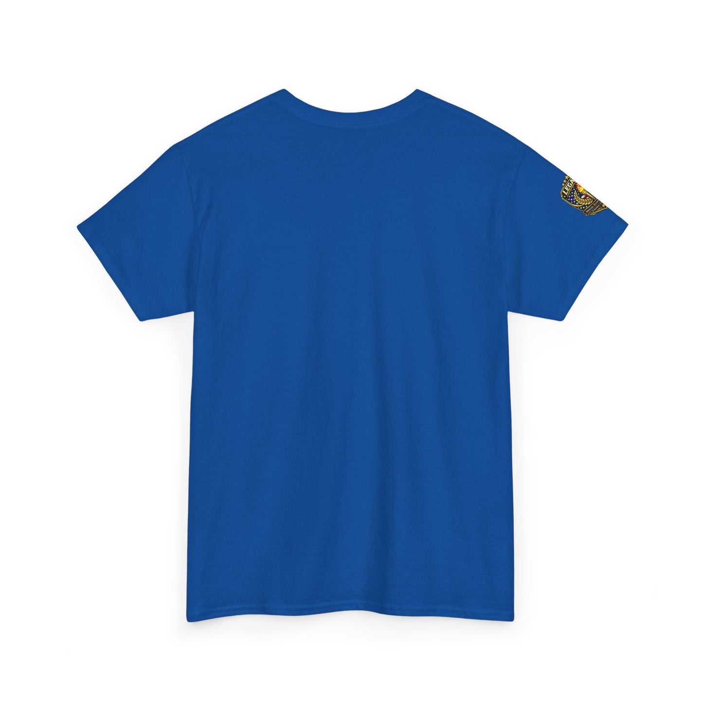 Navy Shield Graphic Tee â€” 'Not For Self But For Country' Patriotic Military w/ Legacy 5 Brand Crest