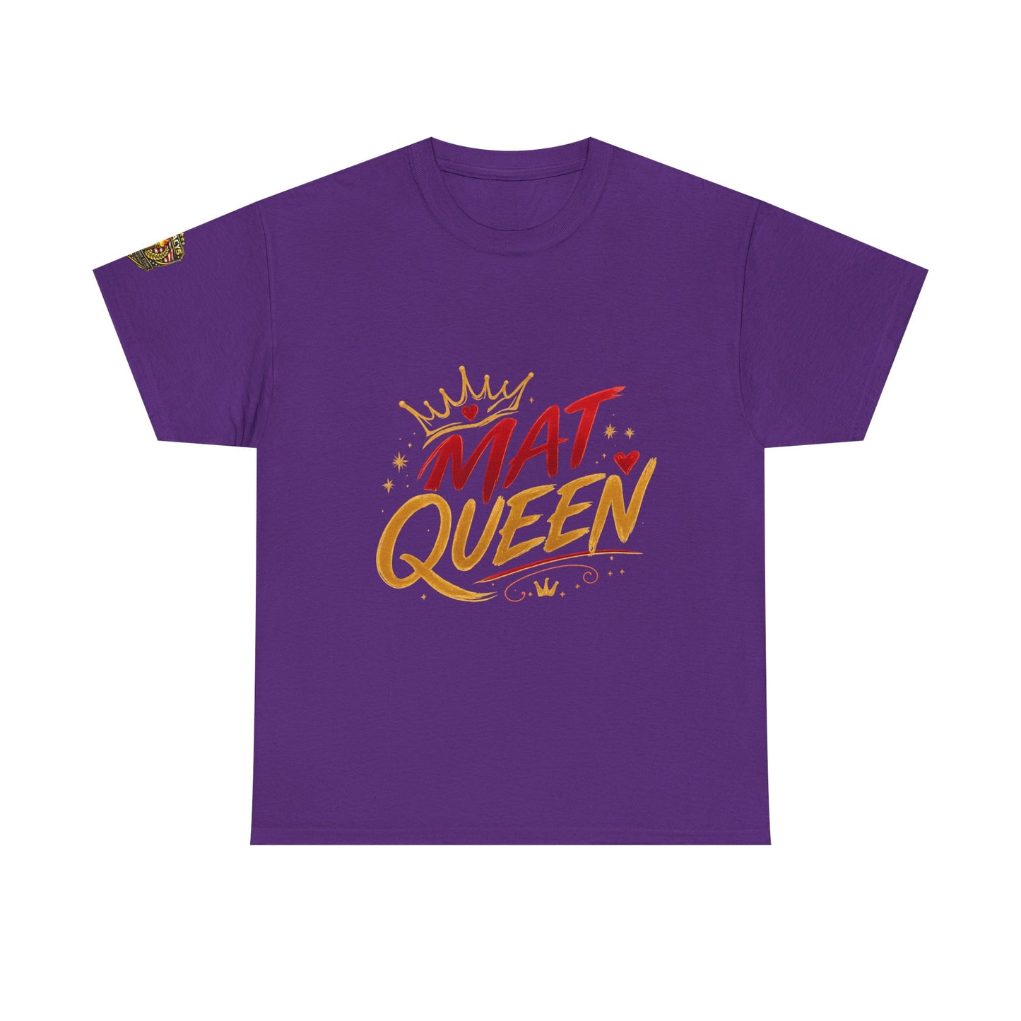 Mat Queen T-Shirt — Crowned Mat Champion Tee