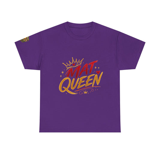 Mat Queen T-Shirt — Crowned Mat Champion Tee