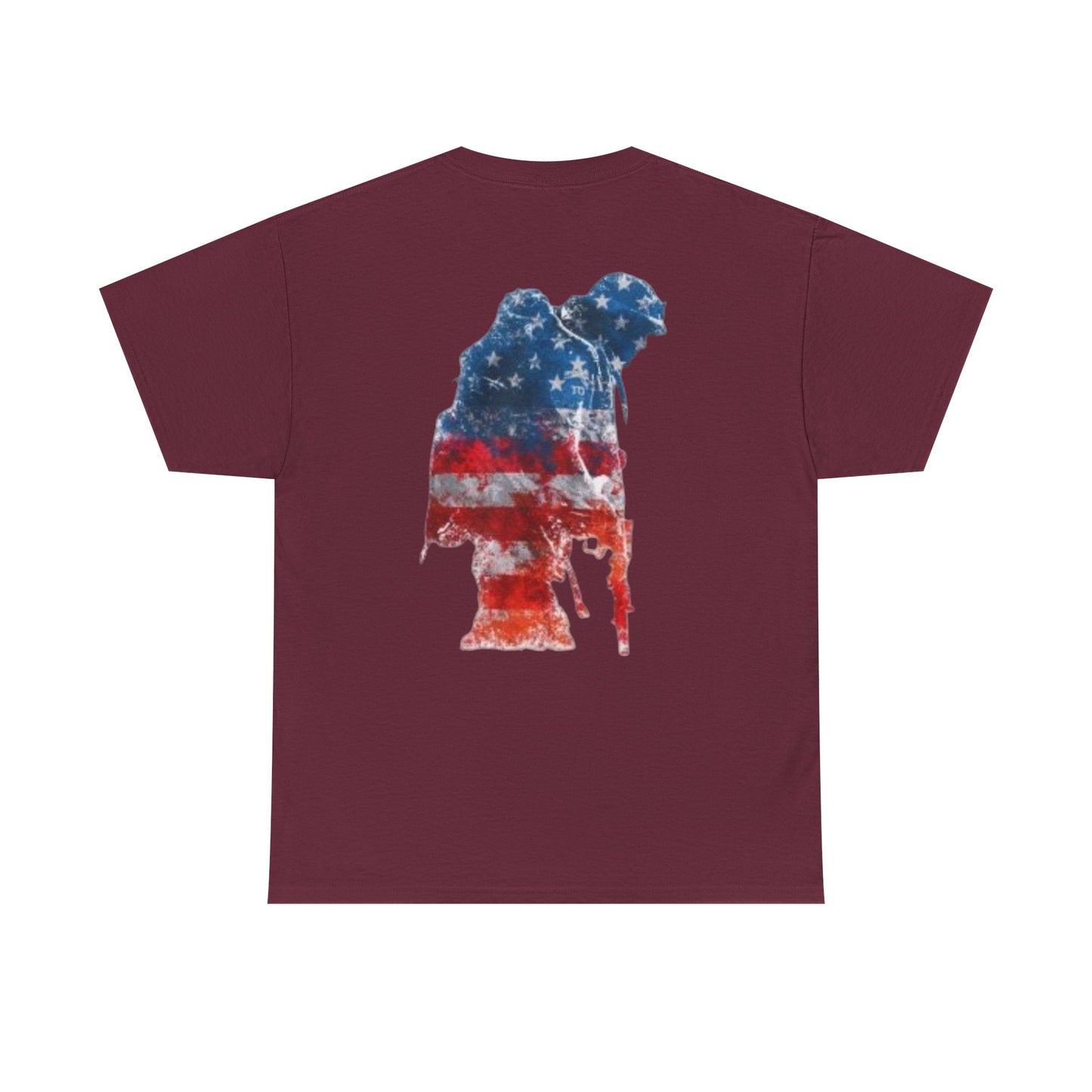 American Veteran Soldier Flag Tâ€‘Shirt -