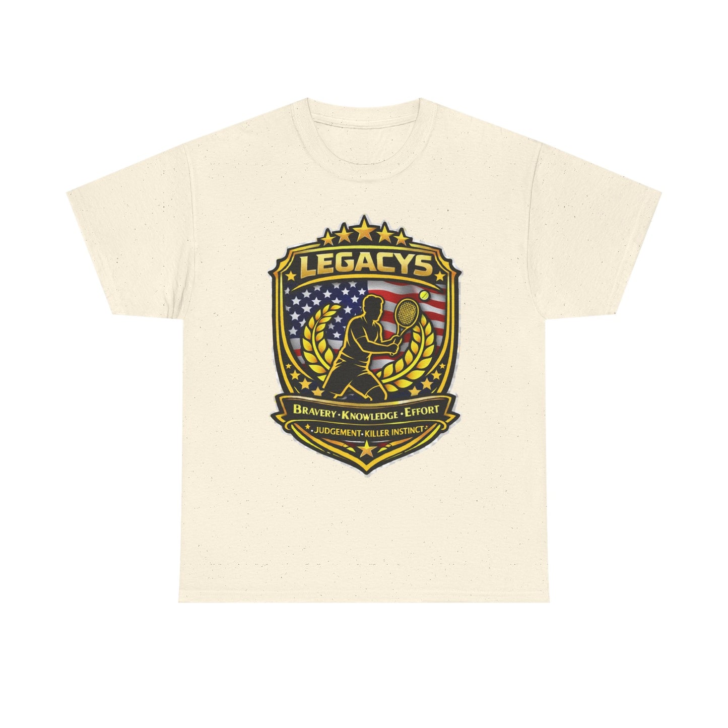 Tennis - Male Silhouette Legacy Shield